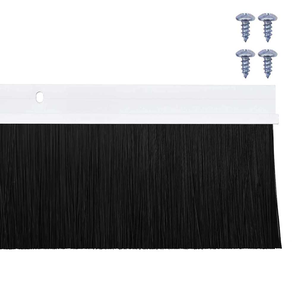 Aufsteck Türbürstendichtungen 2 stk. 100 cm Aluminiumlegierung
