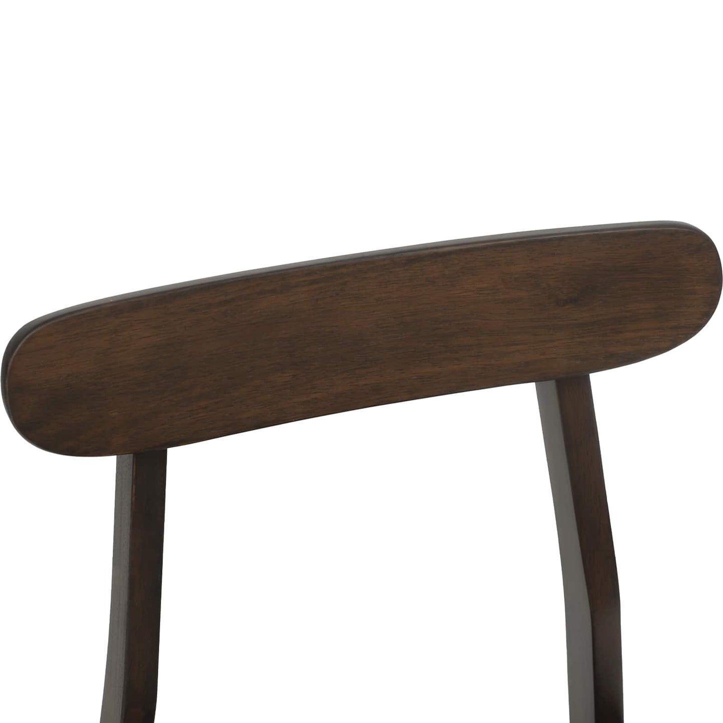 Esszimmerstuhl 2 stk. Massives Gummiholz 43 x 44,5 x 77 cm