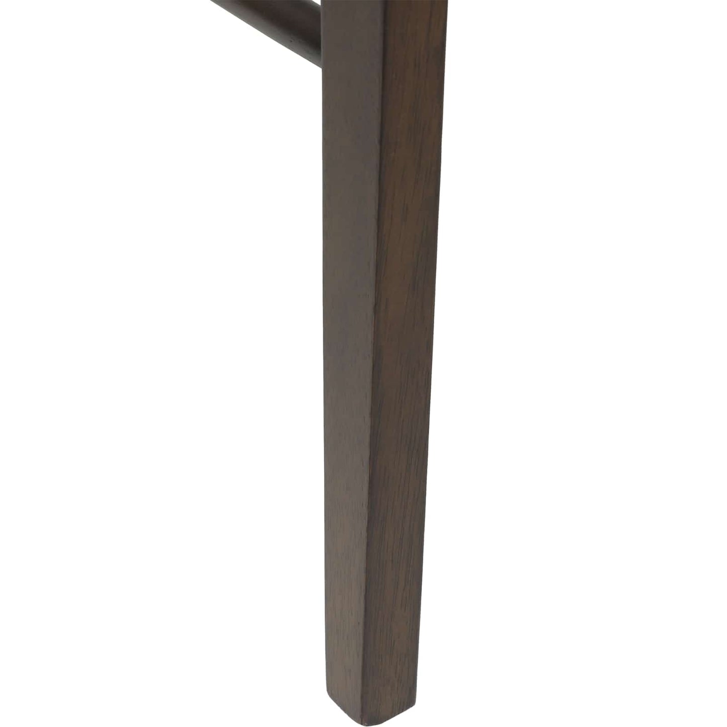 Esszimmerstuhl 2 Stk. Massives Gummiholz 43 x 44,5 x 77 cm