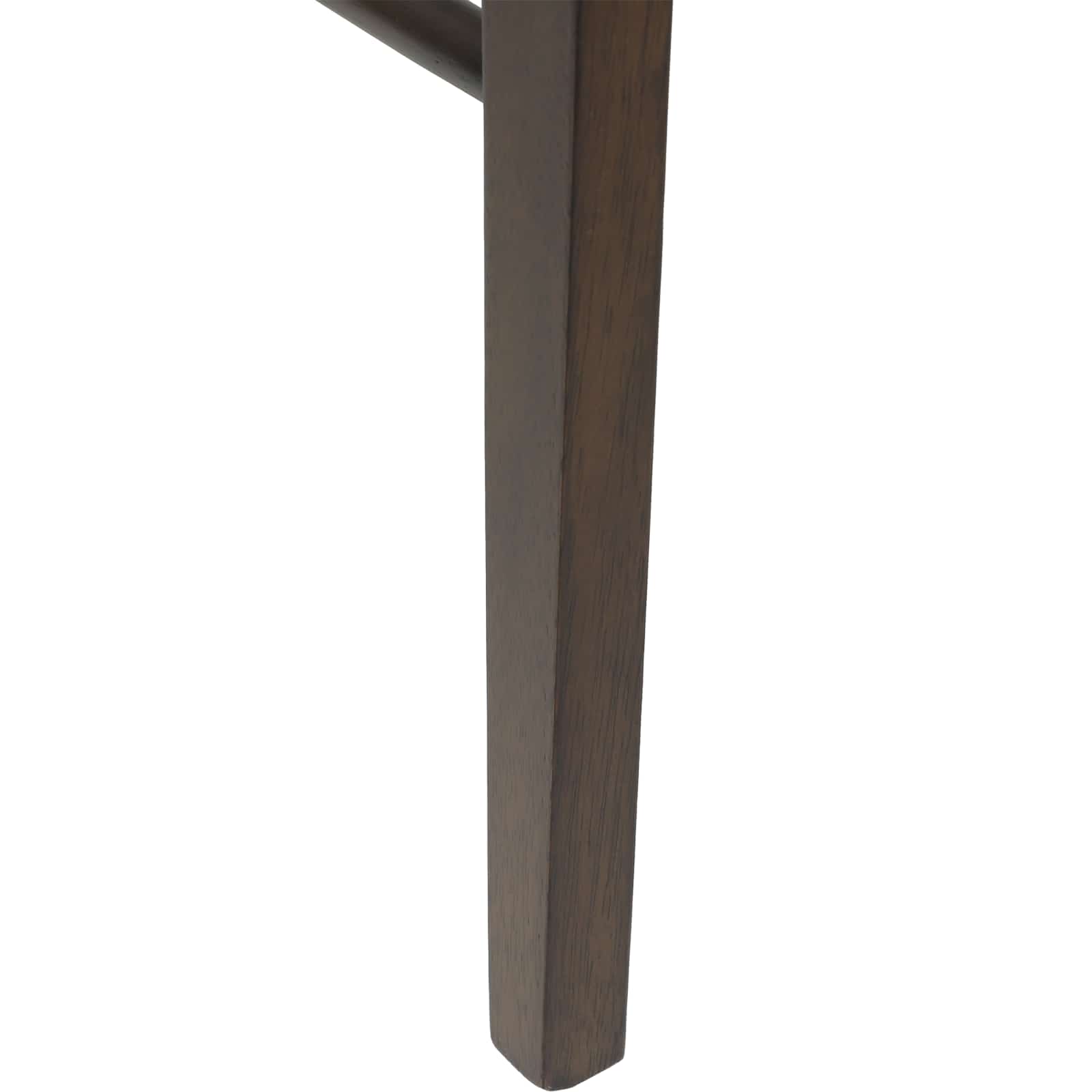 Esszimmerstuhl 2 Stk. Massives Gummiholz 43 x 44,5 x 77 cm