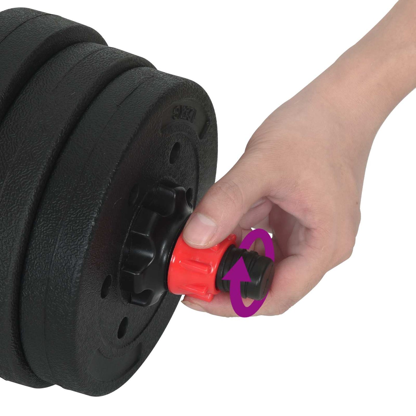 4-in-1 Kurzhantel, Langhantel und Kettlebell Set 20 kg