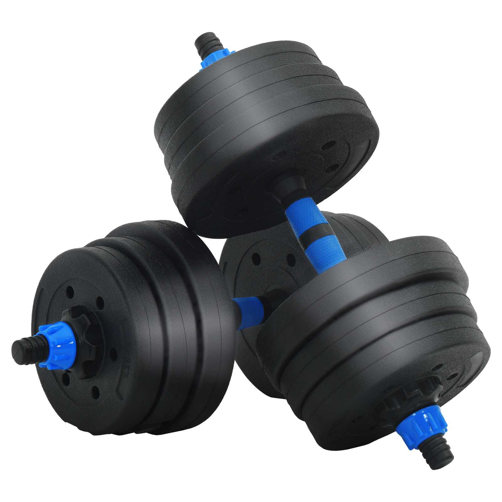 4-in-1 Kurzhantel, Langhantel und Kettlebell Set 20 kg