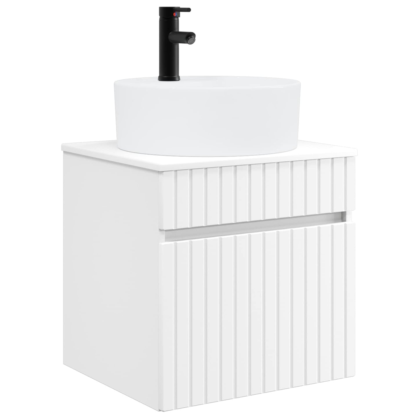 Badezimmerschrank-Set 3 stk. Weiß 49 x 44,5 x 65 cm