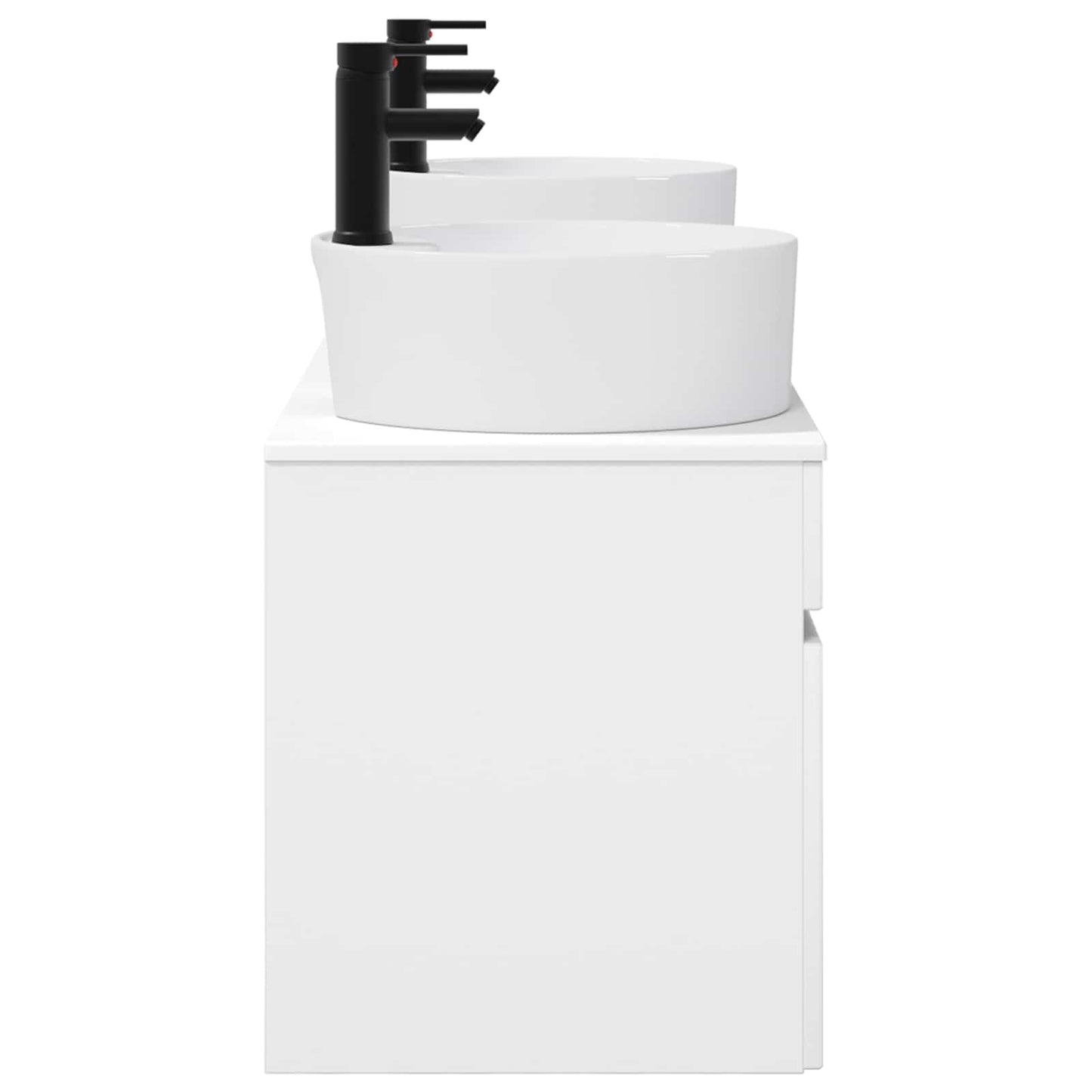 Badezimmerschrank-Set 3 stk. Weiß 49 x 44,5 x 65 cm