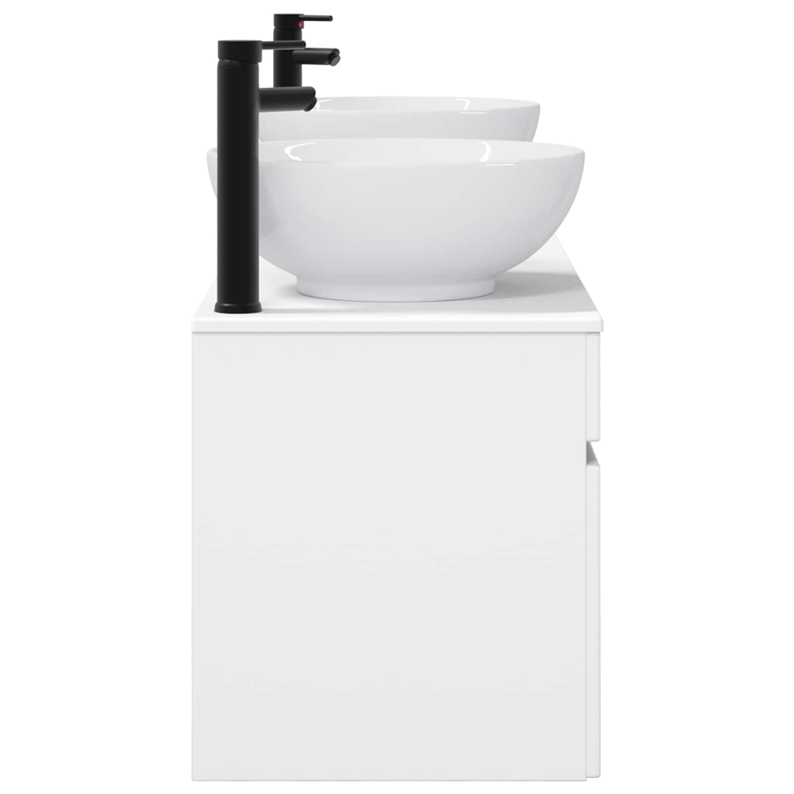Badezimmerschrank-Set 3 stk. Weiß 49 x 44,5 x 66,5 cm