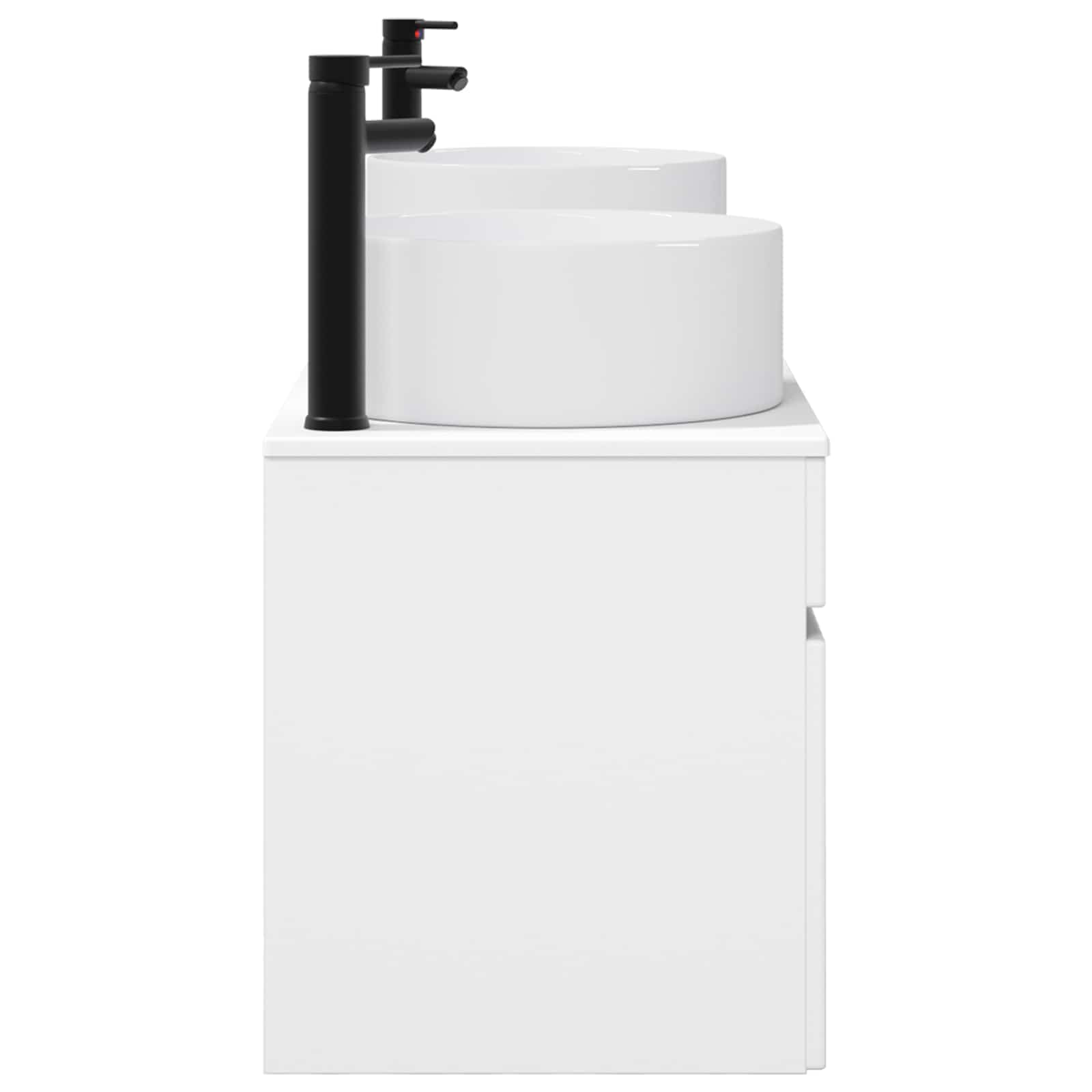 Badezimmerschrank-Set 3 stk. Weiß 49 x 44,5 x 65,5 cm