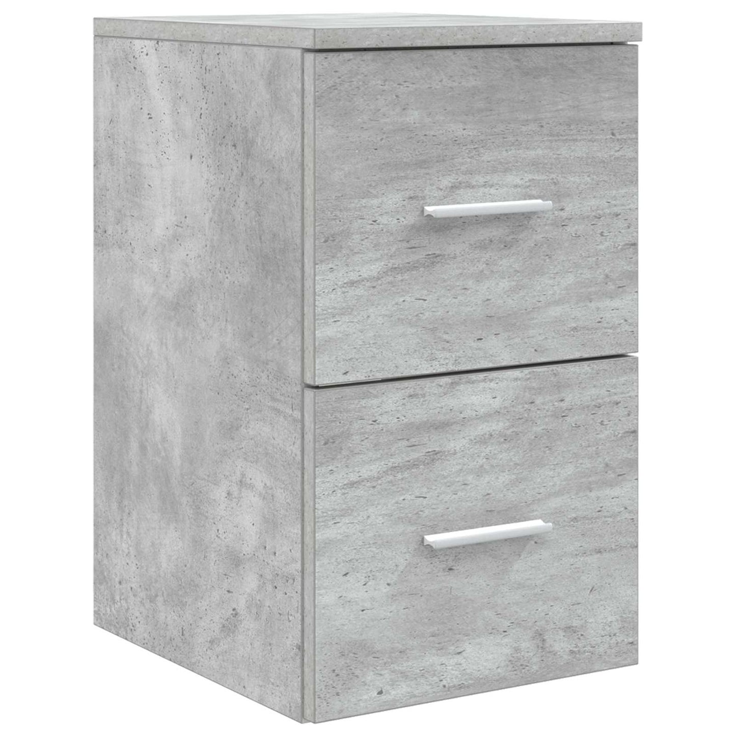 Badezimmerschrank-Set 3 stk. Betongrau 49,5 x 41 x 64,5 cm