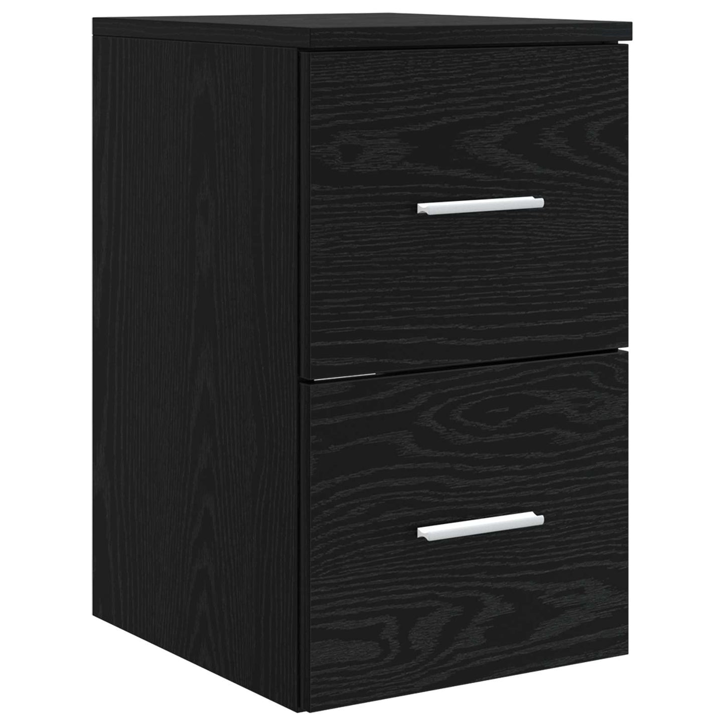 Badezimmerschrank-Set 3 stk. Schwarz 49,5 x 41 x 63 cm