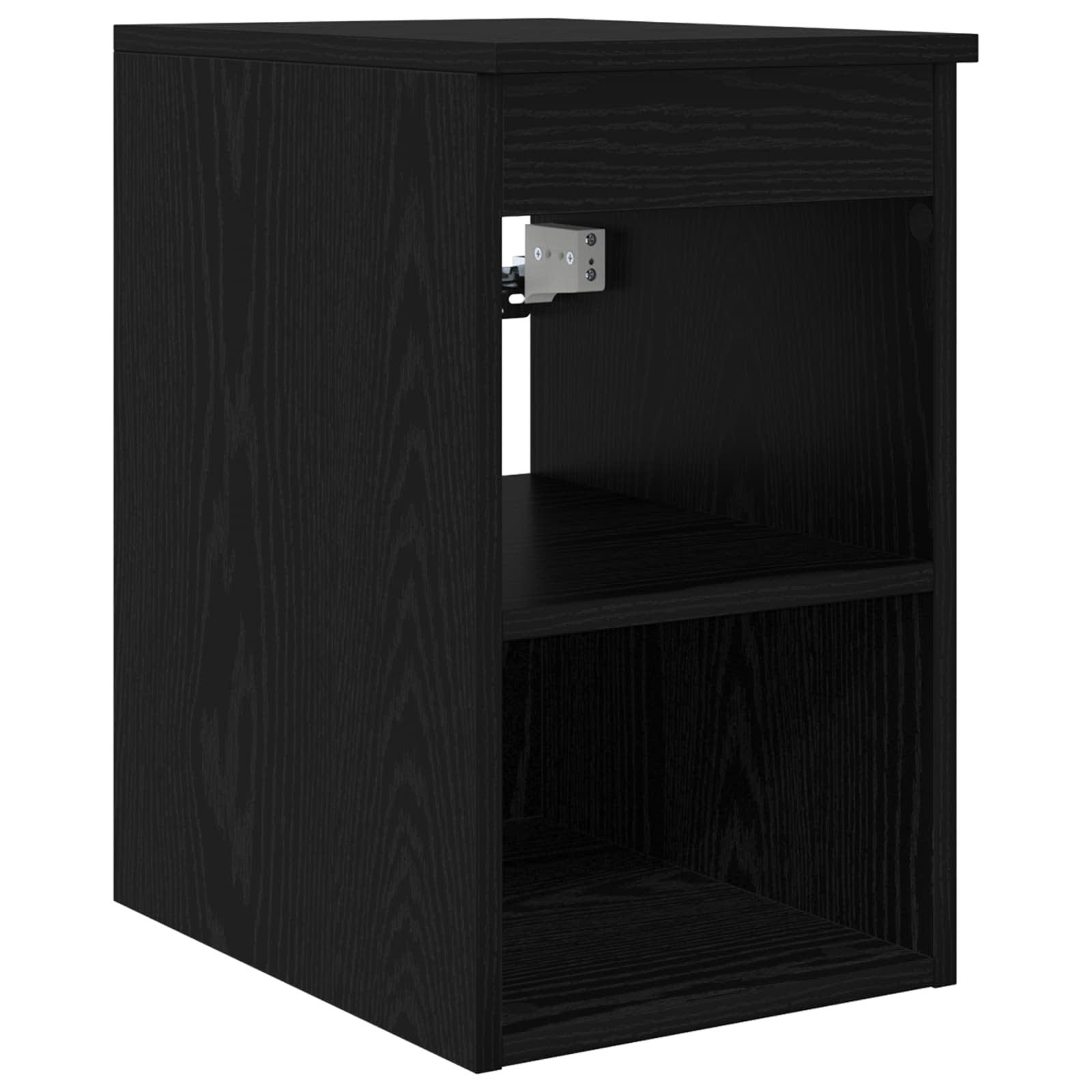 Badezimmerschrank-Set 3 stk. Schwarz 49,5 x 44,5 x 65 cm