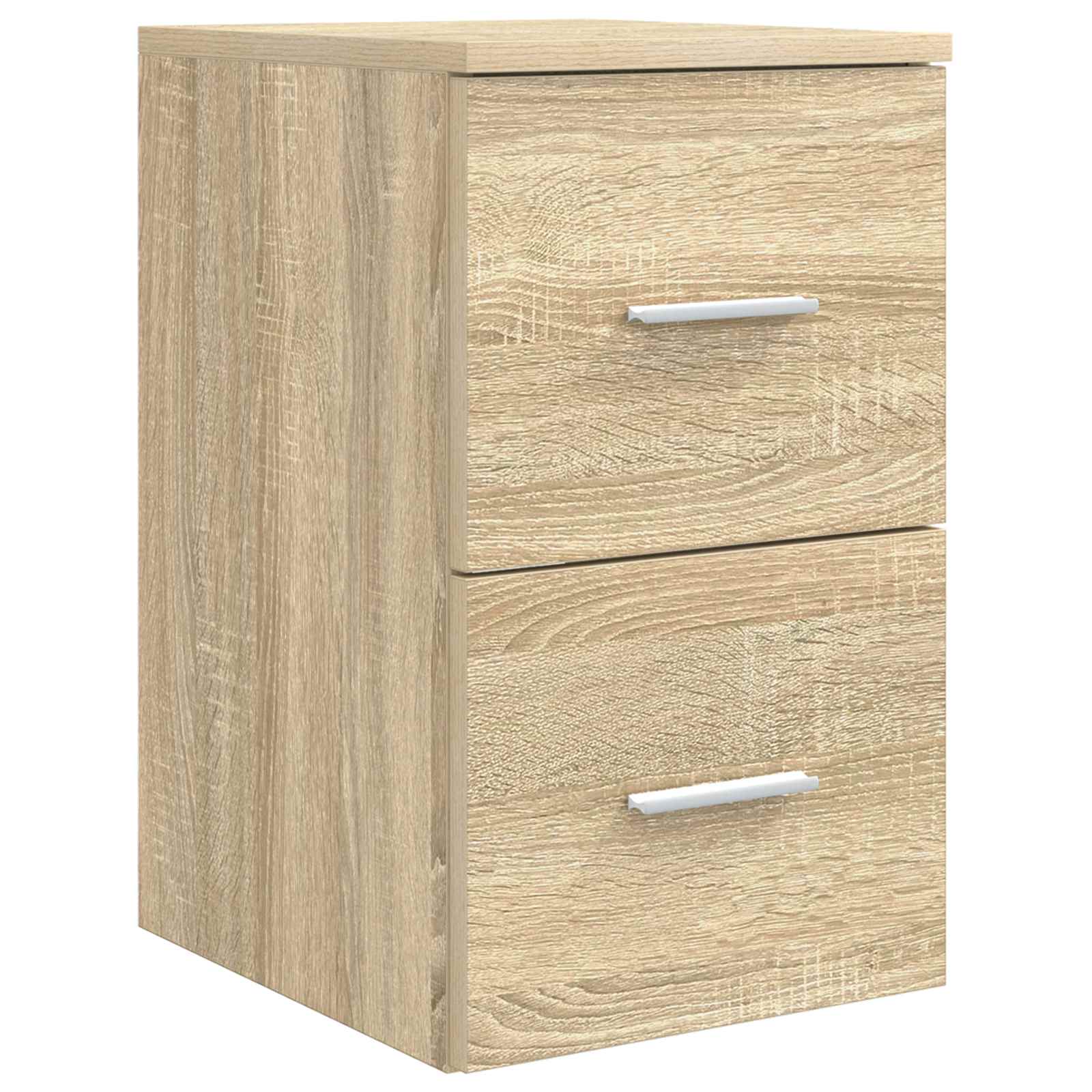 Badezimmermöbel-Set 3 stk. Sonoma-Eiche 49,5 x 44,5 x 66 cm