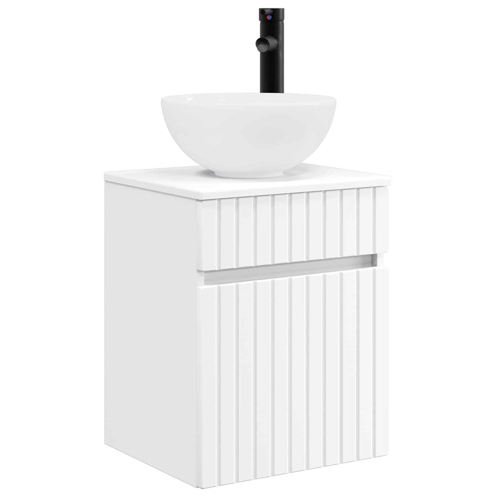 Badezimmermöbel-Set 3 stk. Weiß 33 x 34,5 x 160 cm