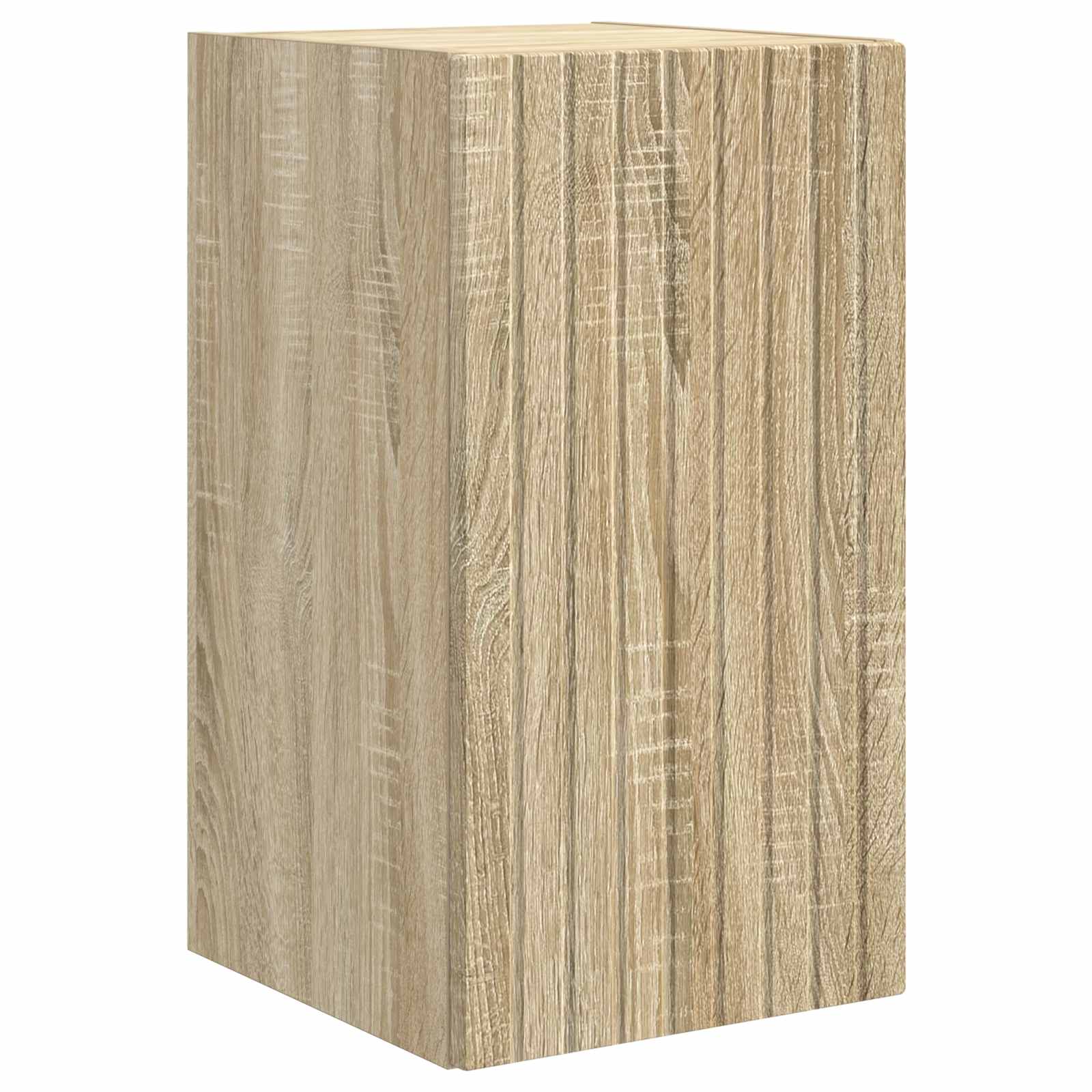 Badezimmermöbel-Set 3 stk. Sonoma-Eiche 33 x 34,5 x 160 cm