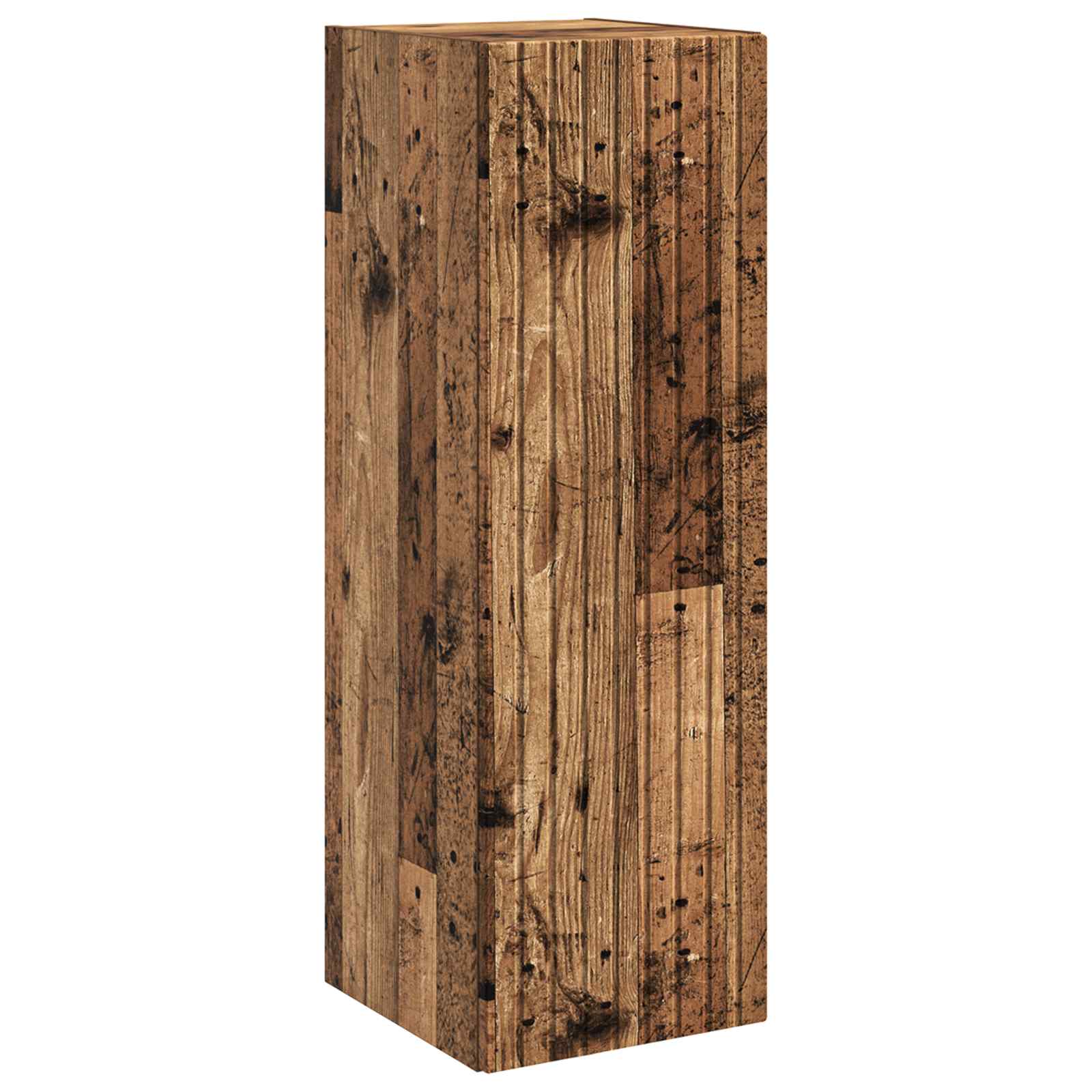 Badezimmermöbel-Set 3 stk. Altholz 33 x 34,5 x 160 cm
