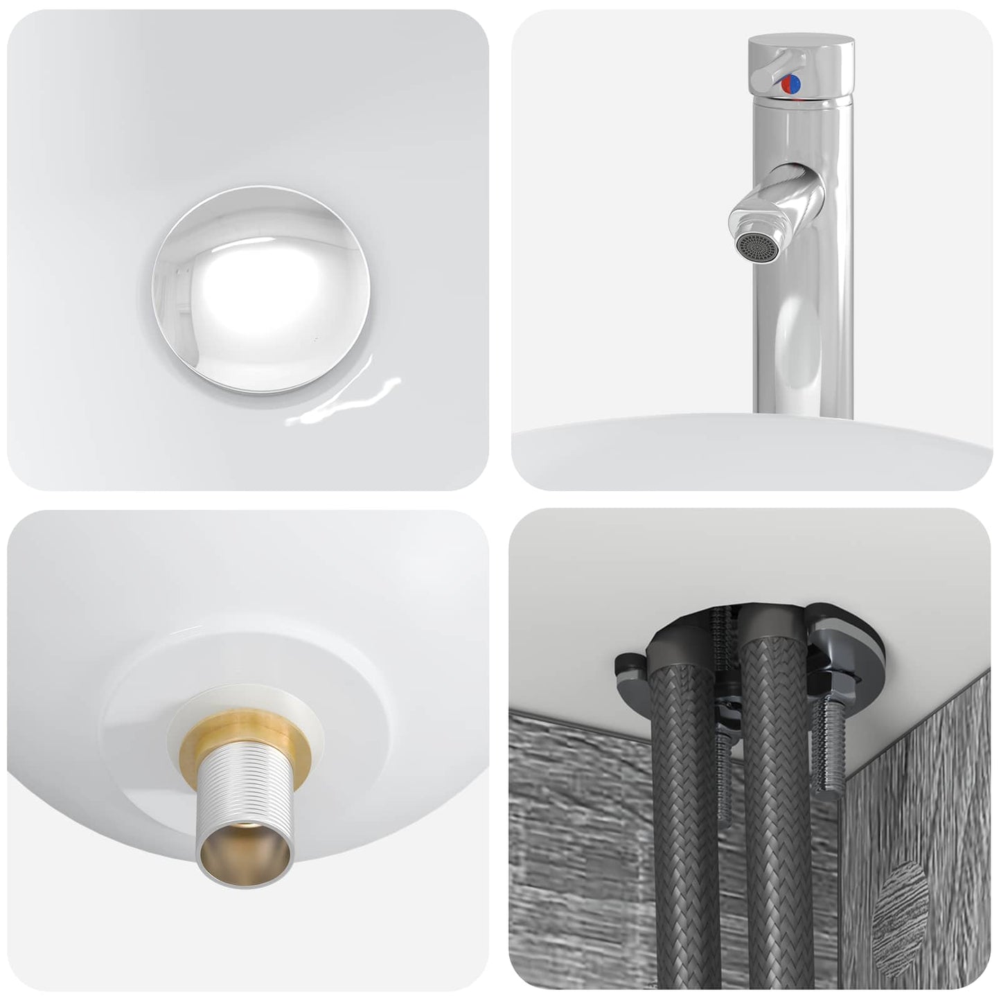 Badezimmermöbel-Set 2 stk. Grau Sonoma 33 x 34,5 x 100 cm