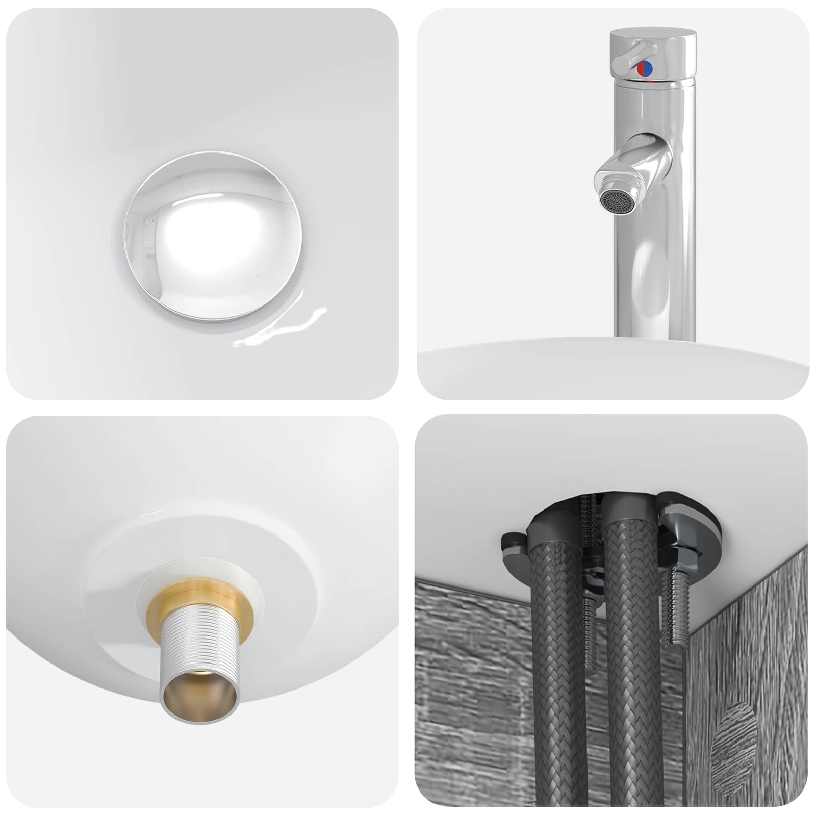 Badezimmermöbel-Set 2 stk. Grau Sonoma 33 x 34,5 x 100 cm