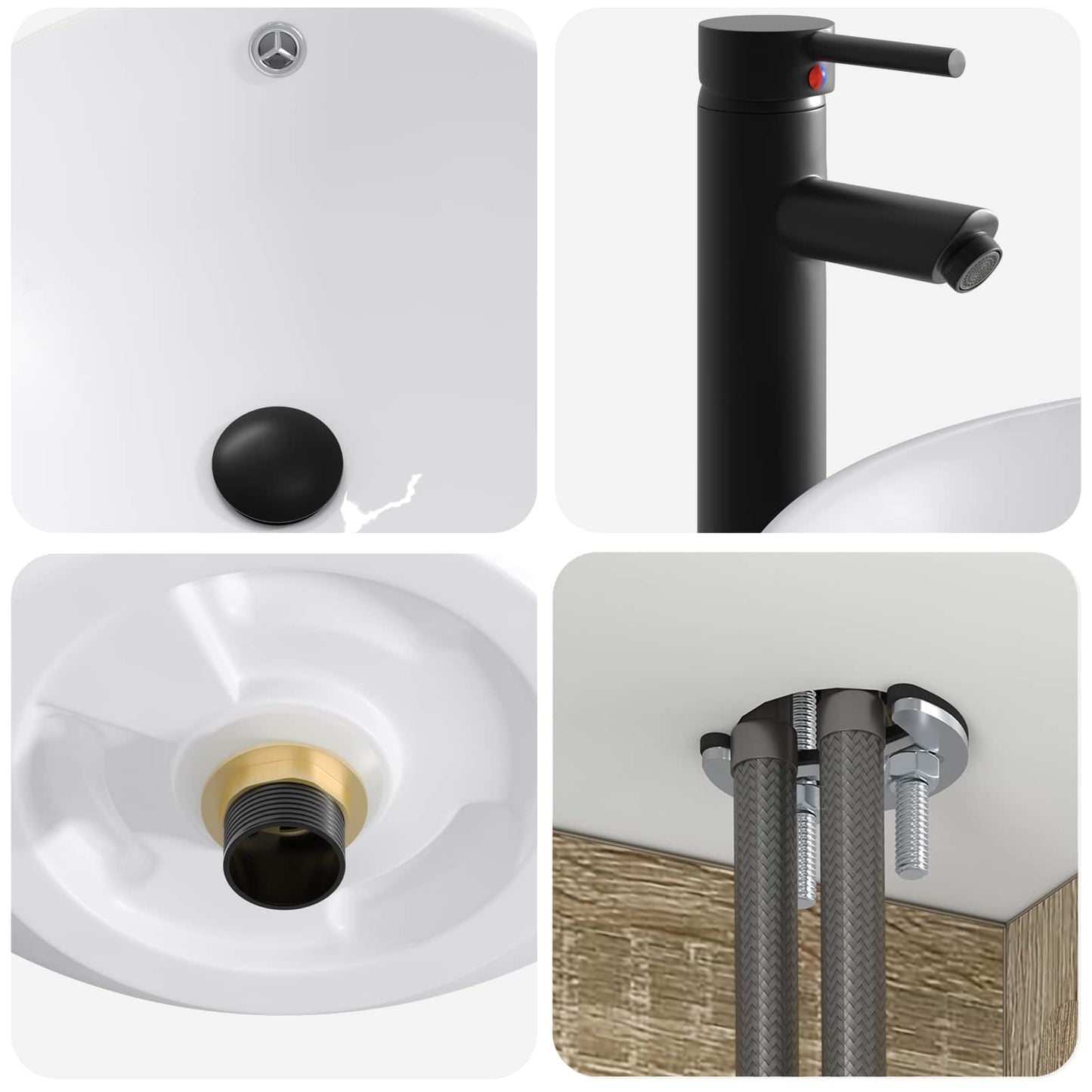 Badezimmermöbel-Set 2 stk. Sonoma-Eiche 33 x 34,5 x 100 cm