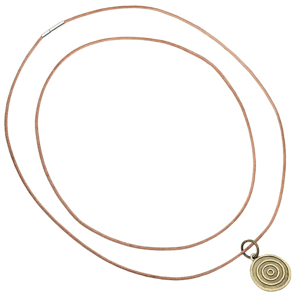 Leder Schnur 1 Braun Ø1,5 mm x 5 m Leder