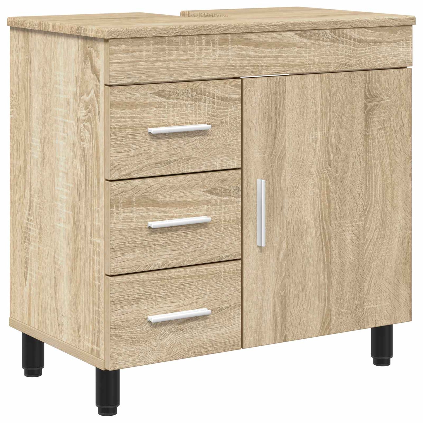 Waschtisch Sonoma-Eiche 60 x 35 x 60 cm Holzwerkstoff