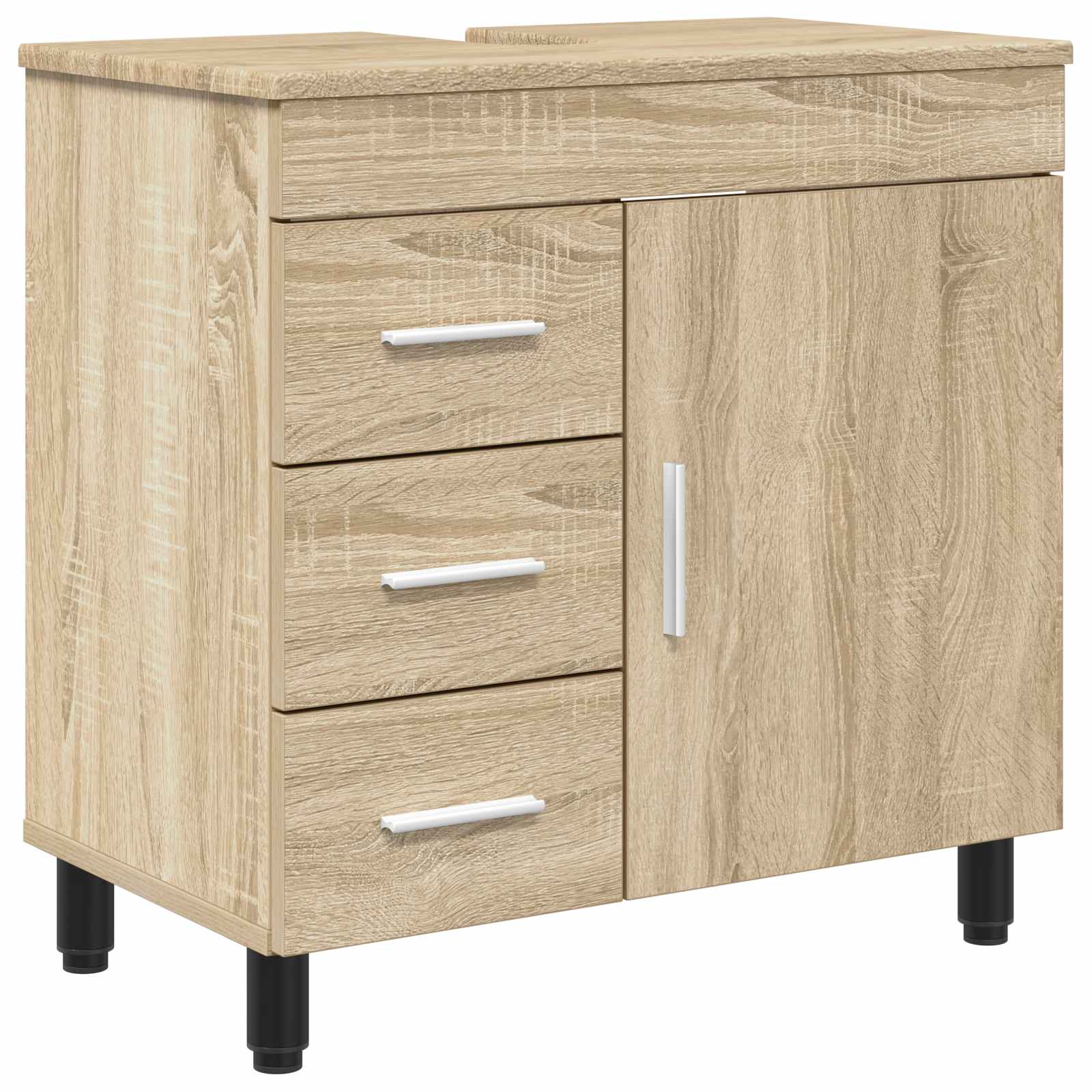 Waschtisch Sonoma-Eiche 60 x 35 x 60 cm Holzwerkstoff