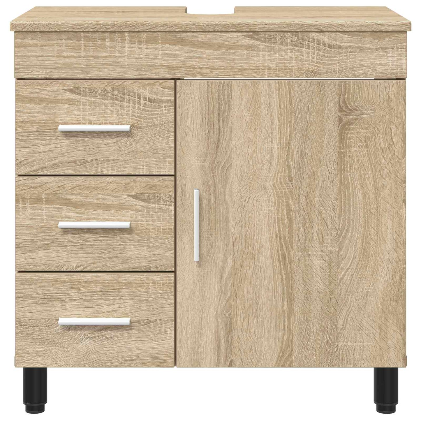 Waschtisch Sonoma-Eiche 60 x 35 x 60 cm Holzwerkstoff