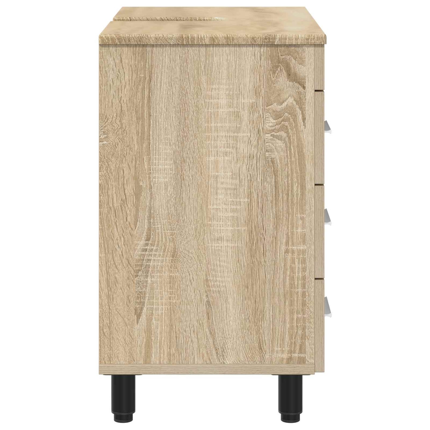 Waschtisch Sonoma-Eiche 60 x 35 x 60 cm Holzwerkstoff