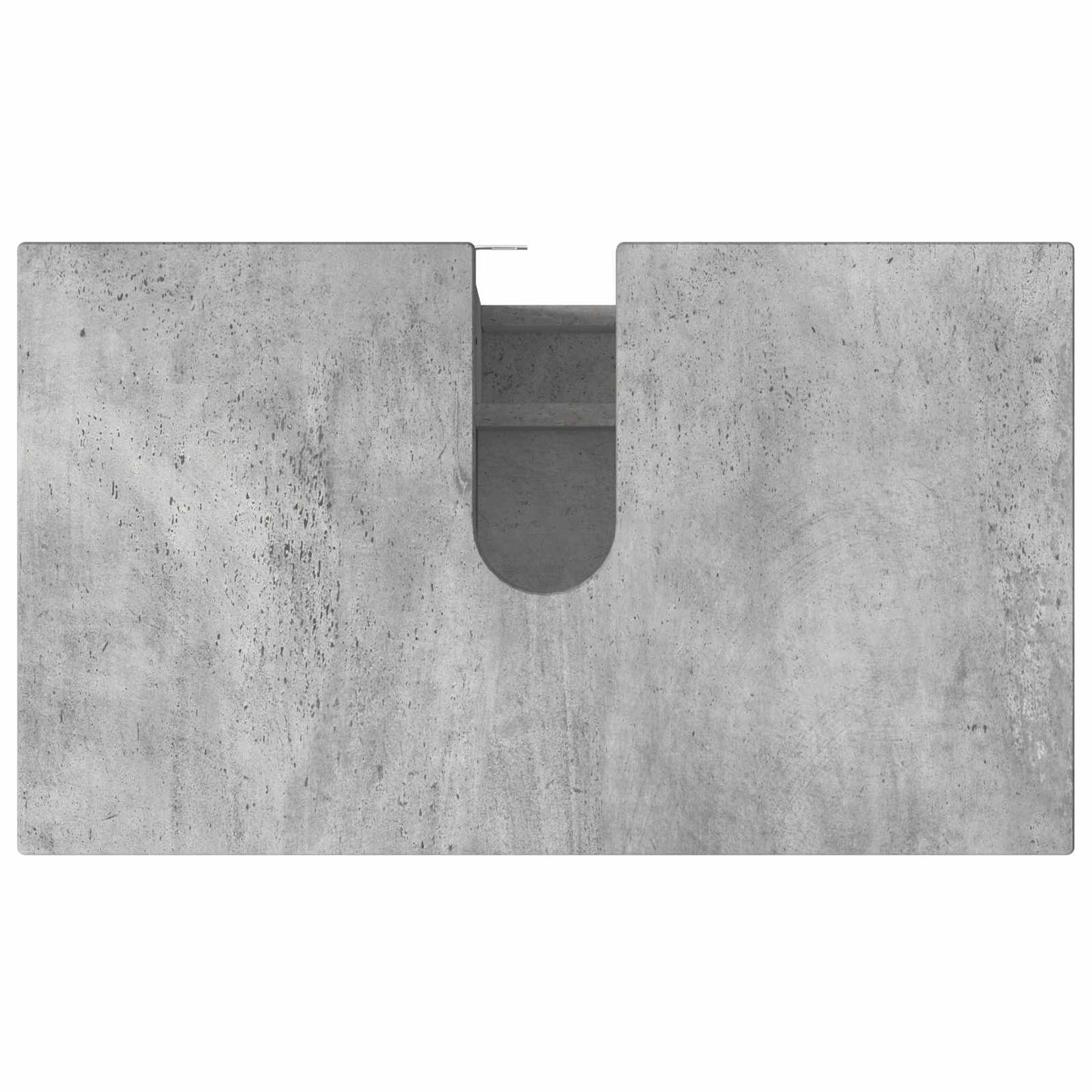 Waschtisch Betongrau 60 x 35 x 60 cm Holzwerkstoff