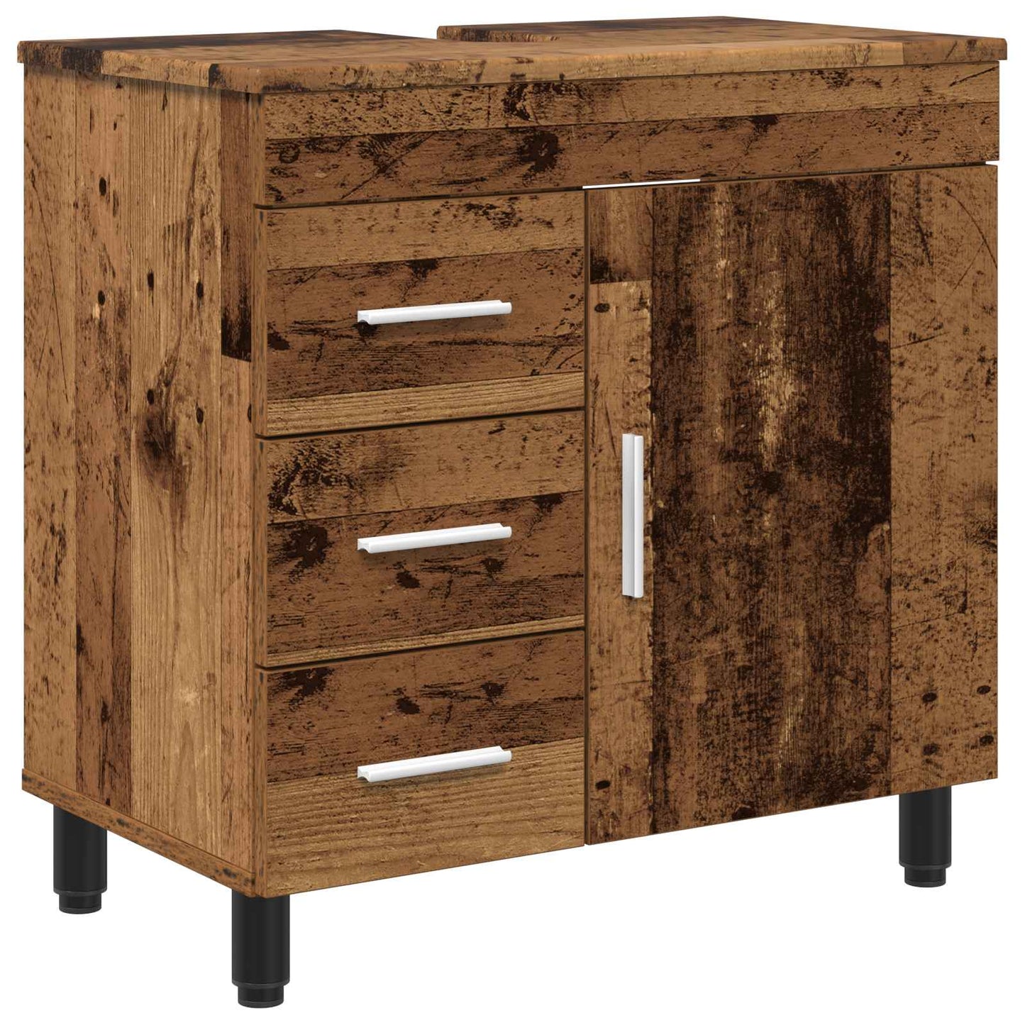 Waschtisch Altholz 60 x 35 x 60 cm Holzwerkstoff