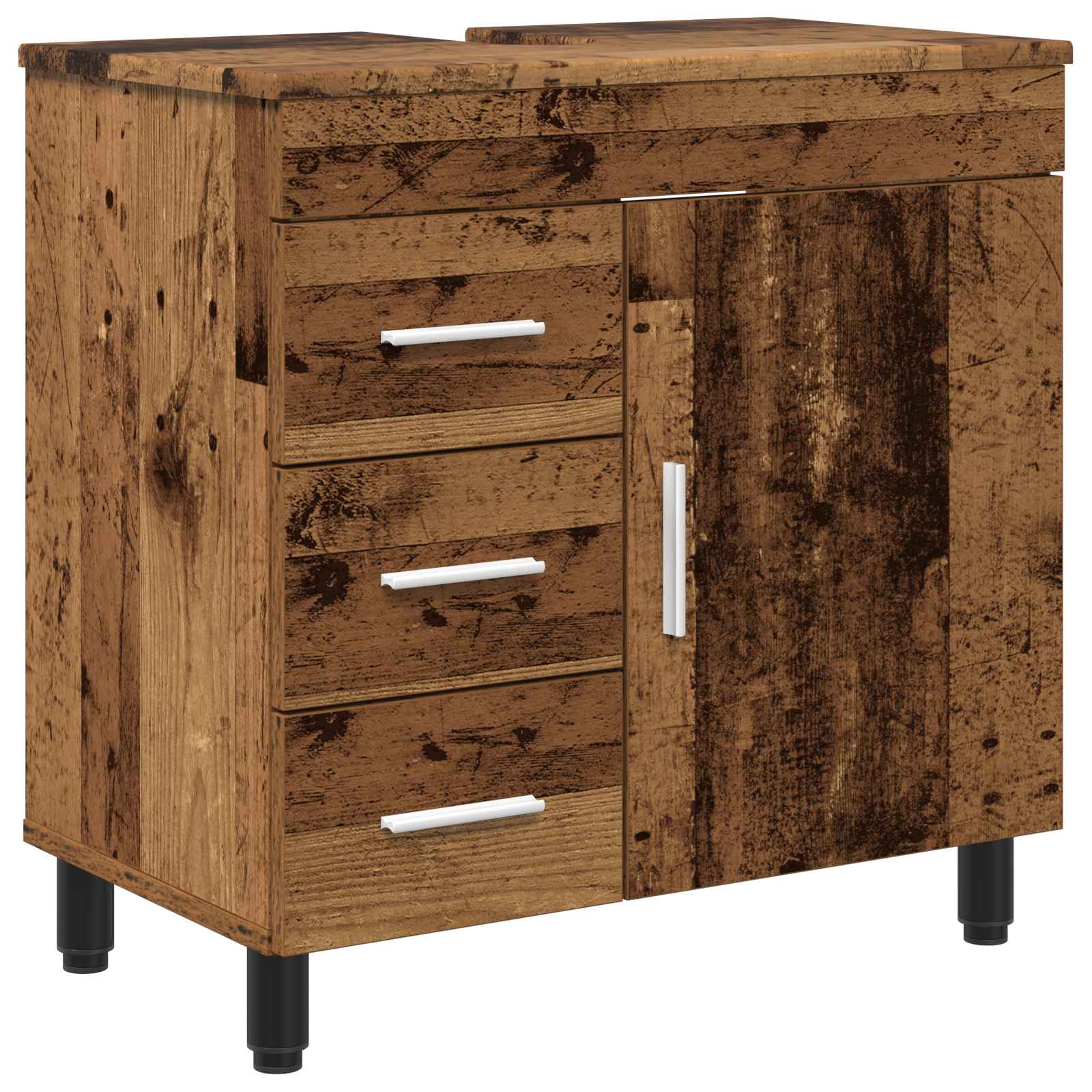 Waschtisch Altholz 60 x 35 x 60 cm Holzwerkstoff