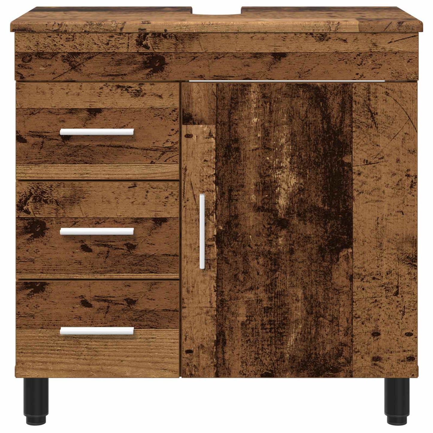 Waschtisch Altholz 60 x 35 x 60 cm Holzwerkstoff