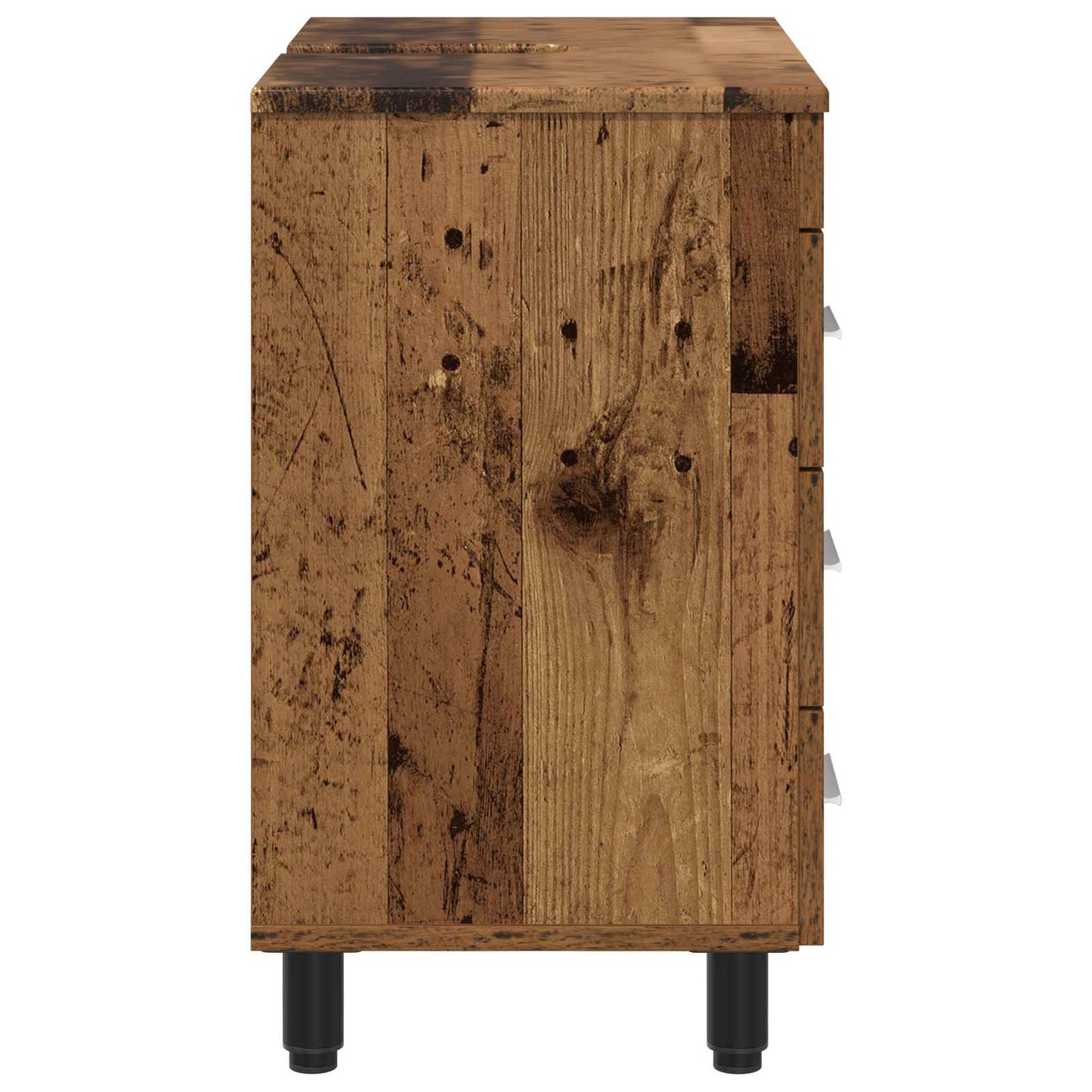Waschtisch Altholz 60 x 35 x 60 cm Holzwerkstoff