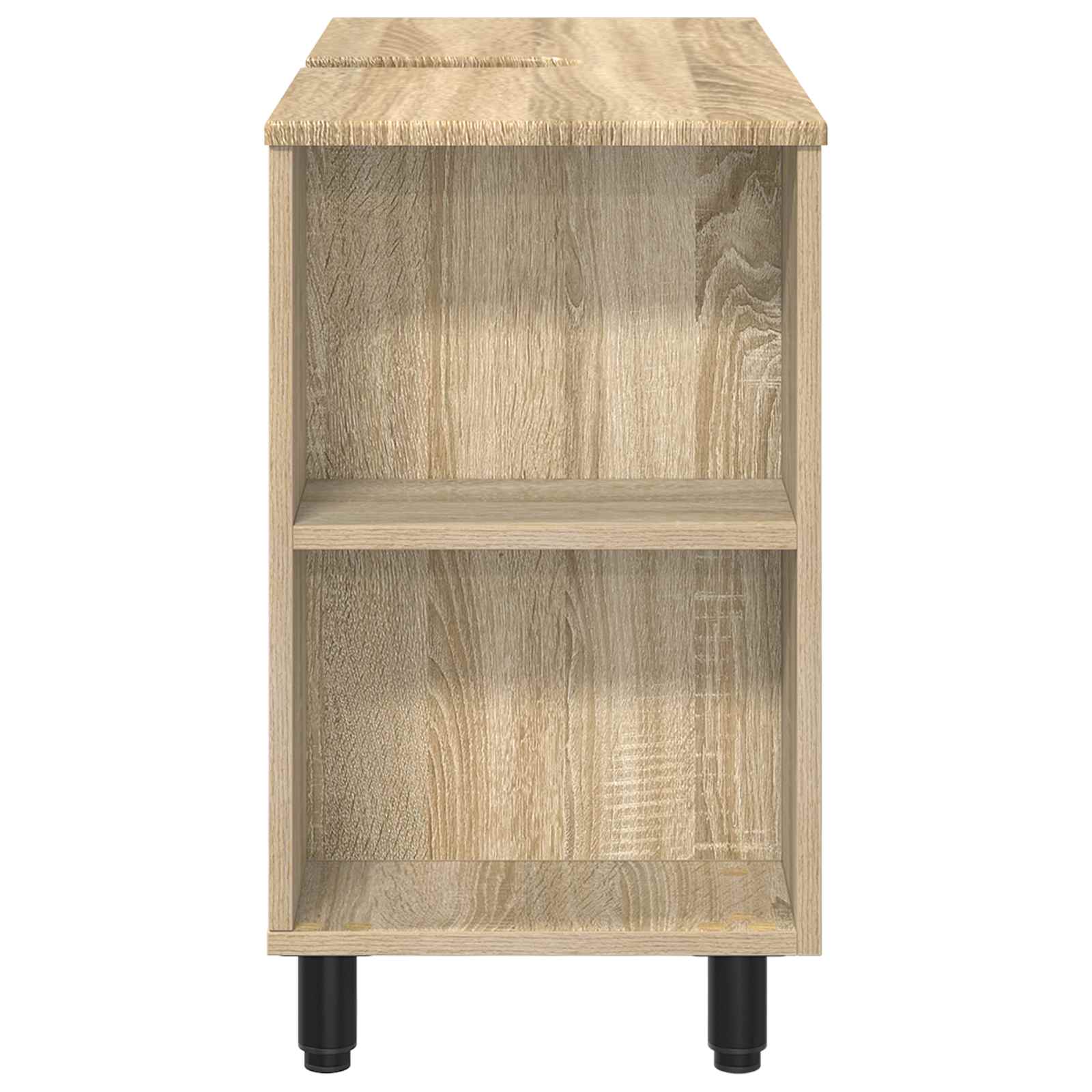 Waschtisch Sonoma-Eiche 80 x 35 x 60 cm Holzwerkstoff