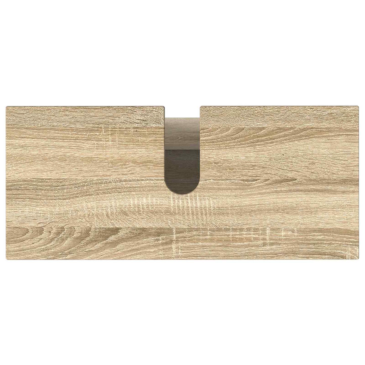 Waschtisch Sonoma-Eiche 80 x 35 x 60 cm Holzwerkstoff
