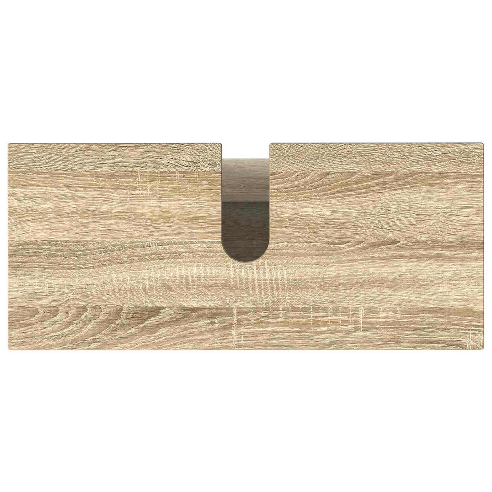 Waschtisch Sonoma-Eiche 80 x 35 x 60 cm Holzwerkstoff