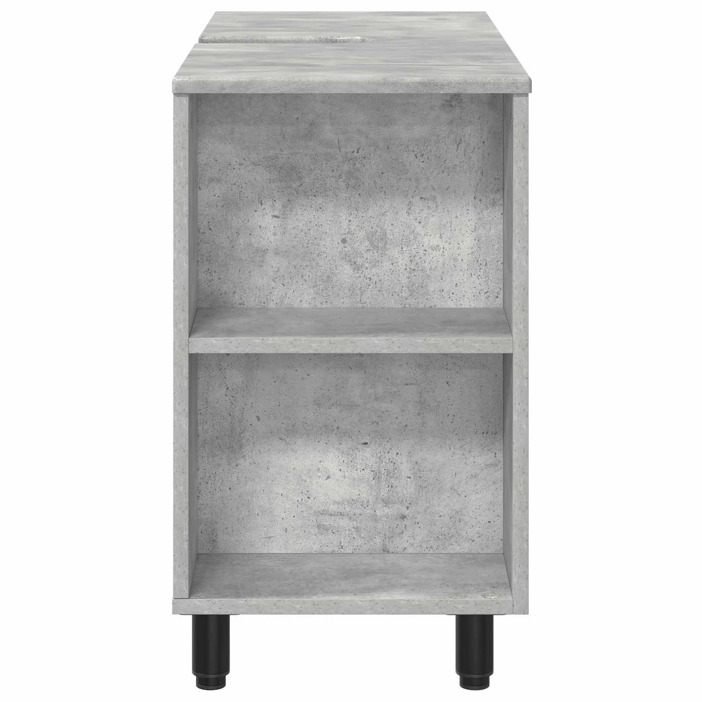 Waschtisch Betongrau 80 x 35 x 60 cm Holzwerkstoff
