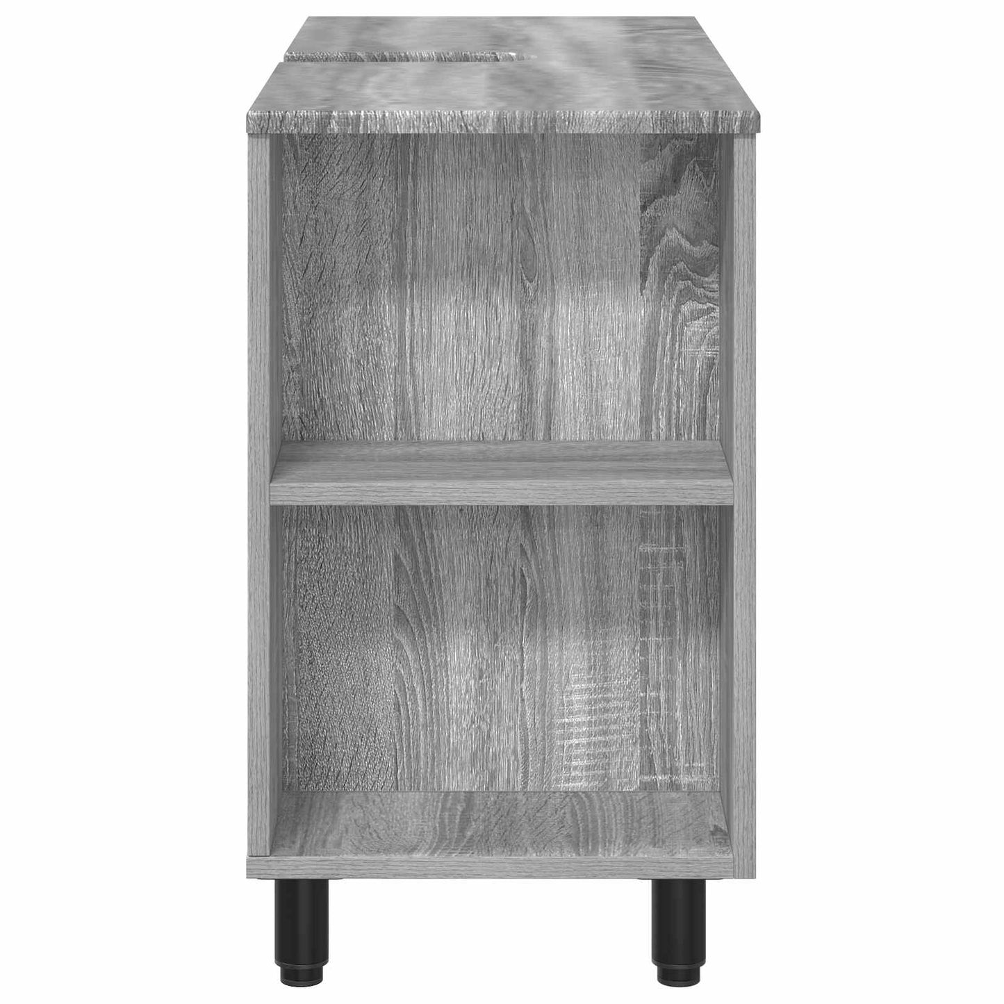 Waschtisch Sonoma-Grau 80 x 35 x 60 cm Holzwerkstoff