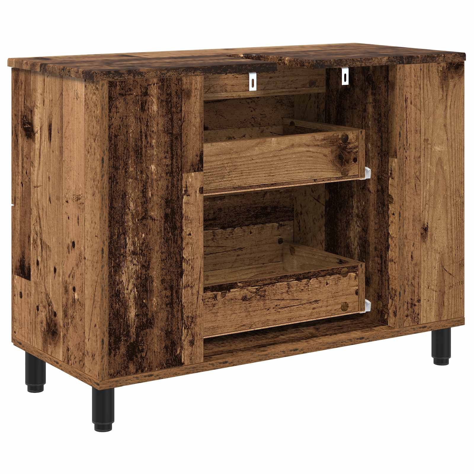 Waschtisch Altholz 80 x 35 x 60 cm Holzwerkstoff
