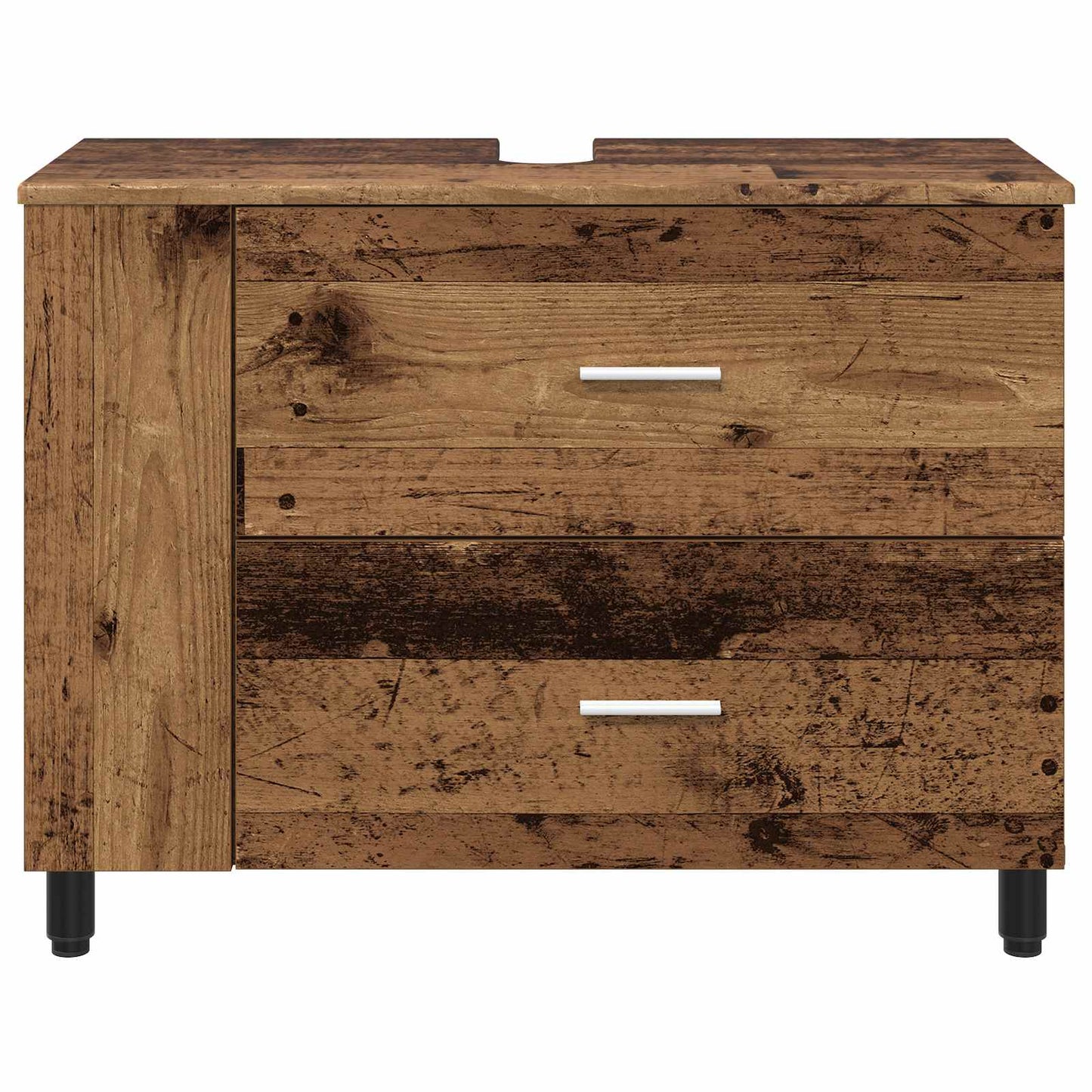 Waschtisch Altholz 80 x 35 x 60 cm Holzwerkstoff