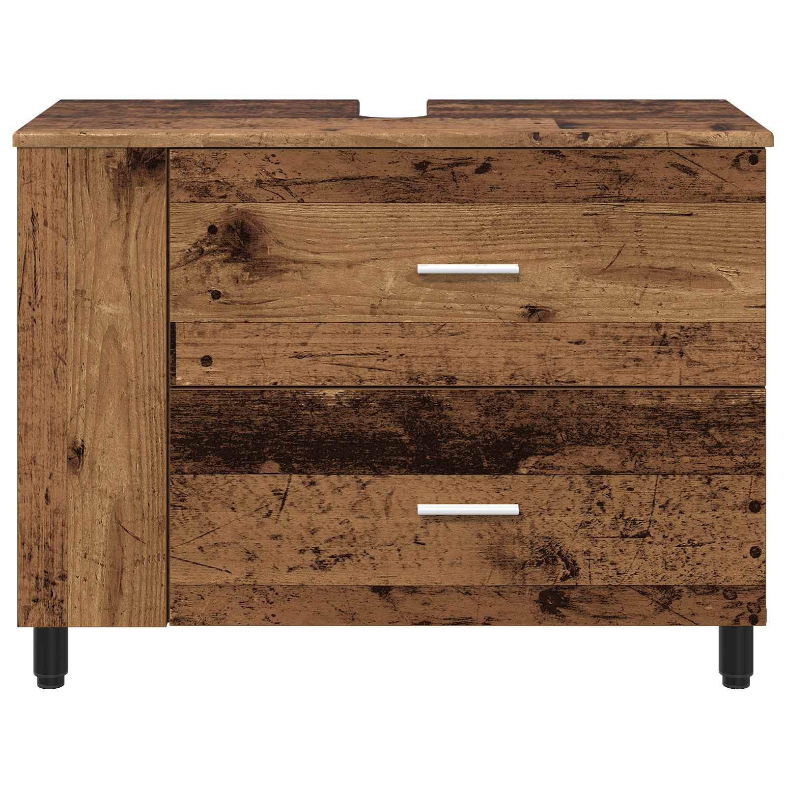 Waschtisch Altholz 80 x 35 x 60 cm Holzwerkstoff