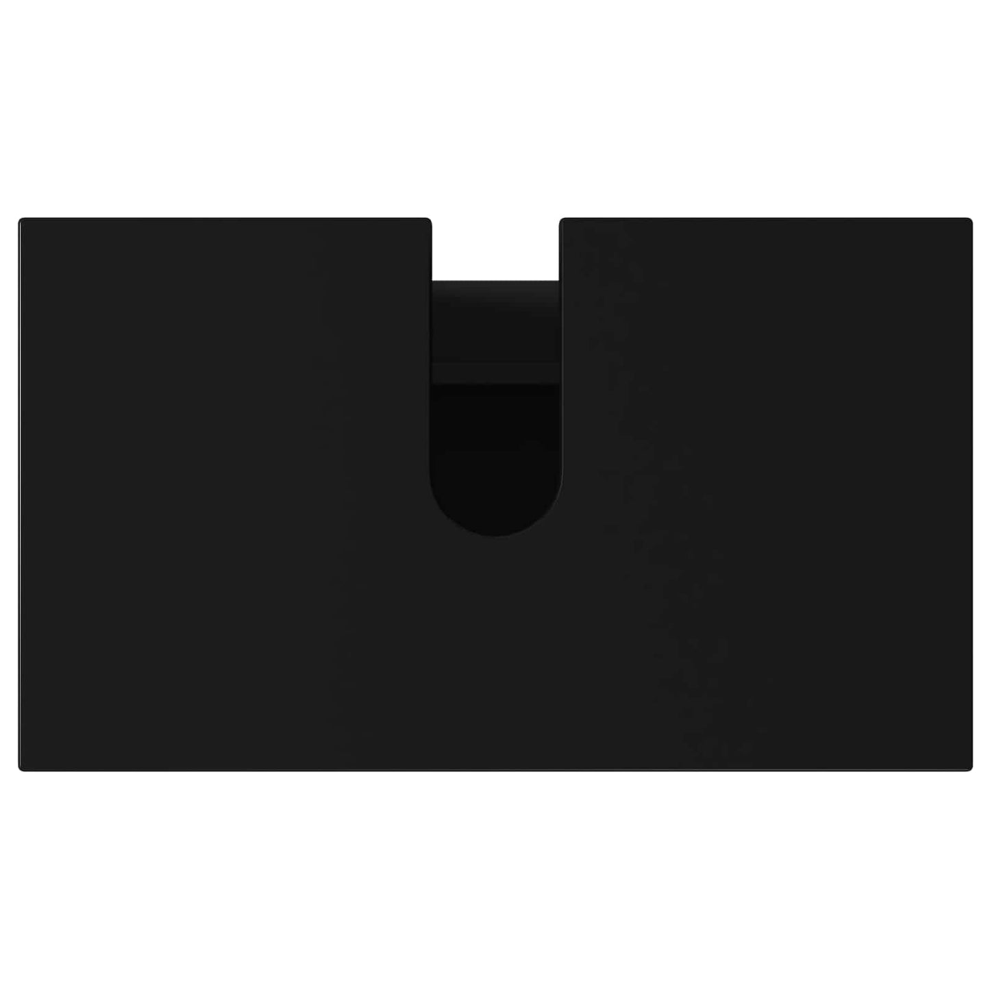 Waschtisch Schwarz 60 x 35 x 60 cm Holzwerkstoff