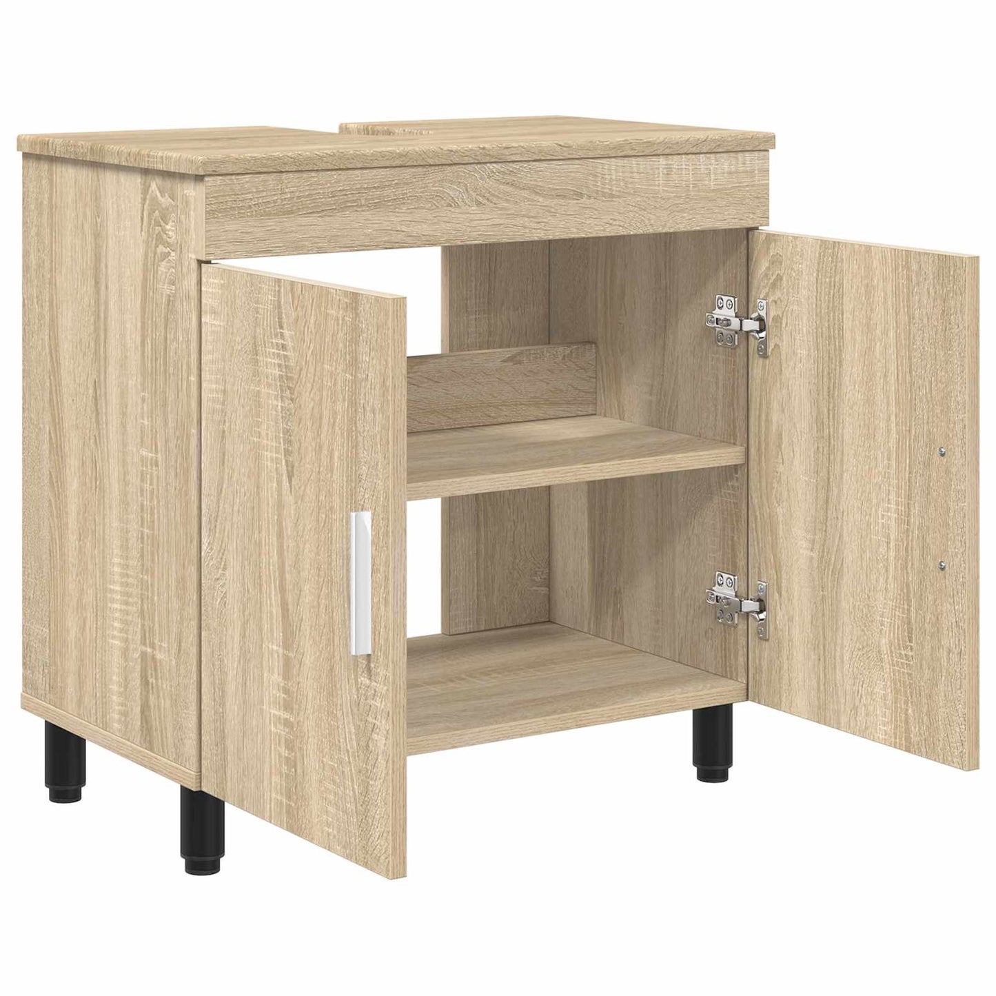Waschtisch Sonoma-Eiche 60 x 35 x 60 cm Holzwerkstoff