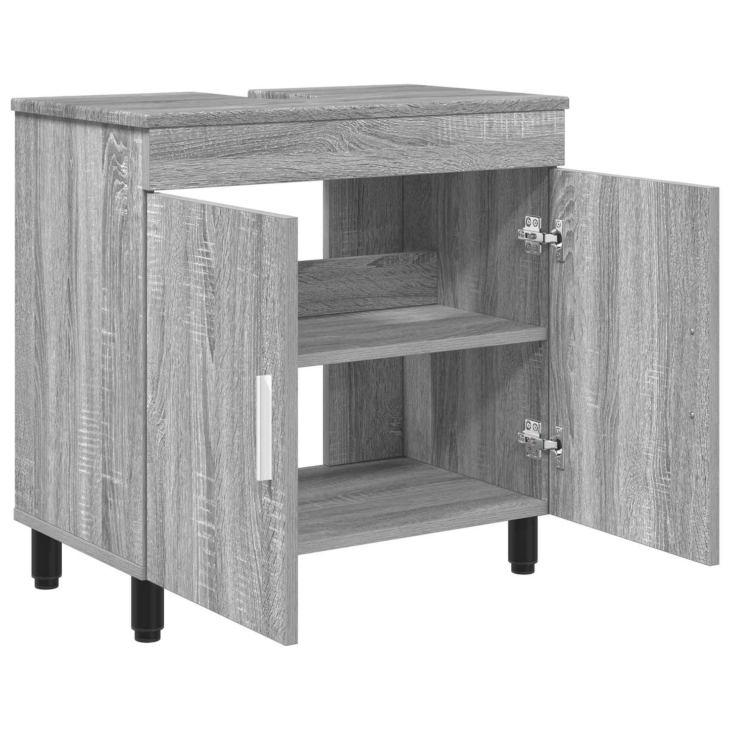 Waschtisch Grau Sonoma 60 x 35 x 60 cm Holzwerkstoff