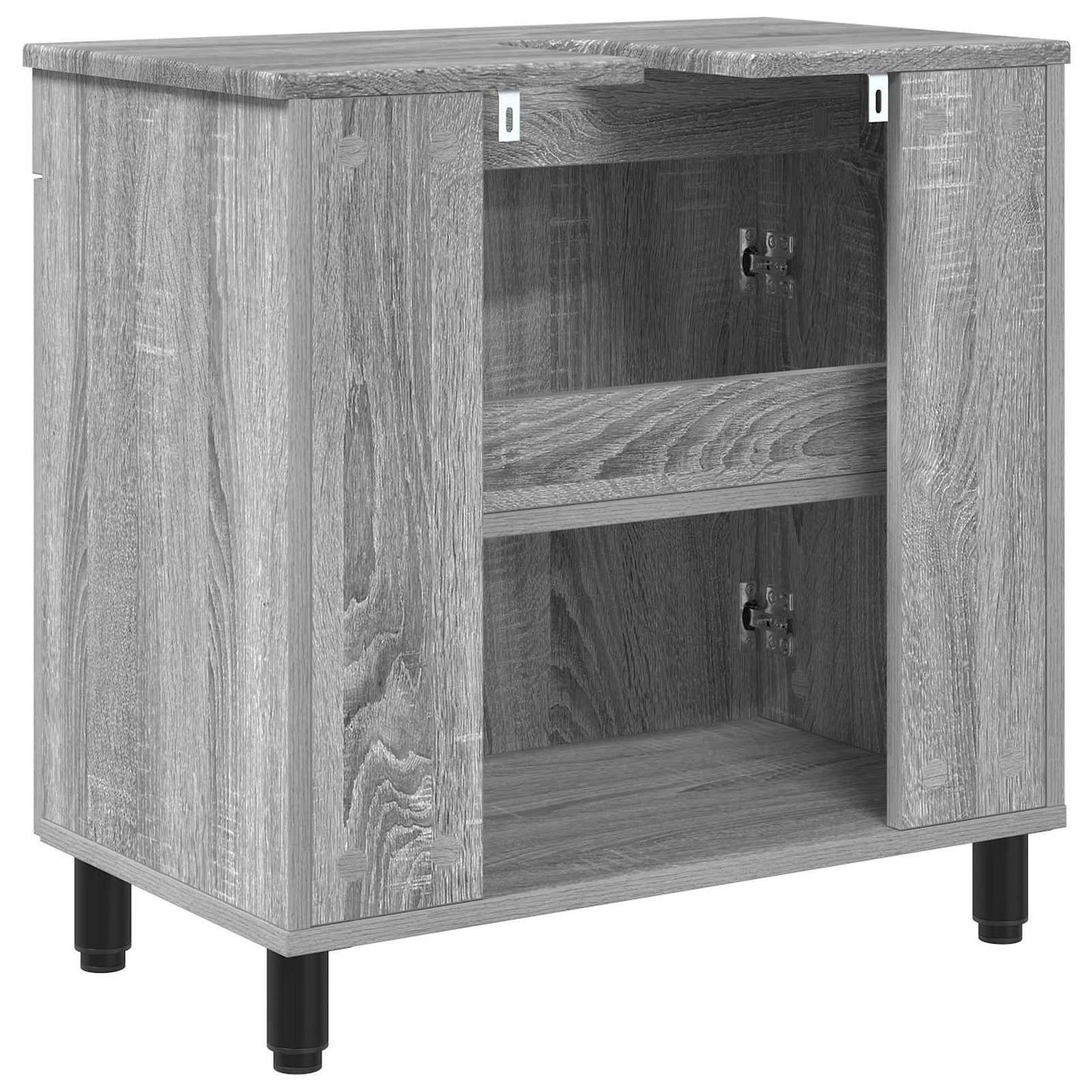 Waschtisch Grau Sonoma 60 x 35 x 60 cm Holzwerkstoff