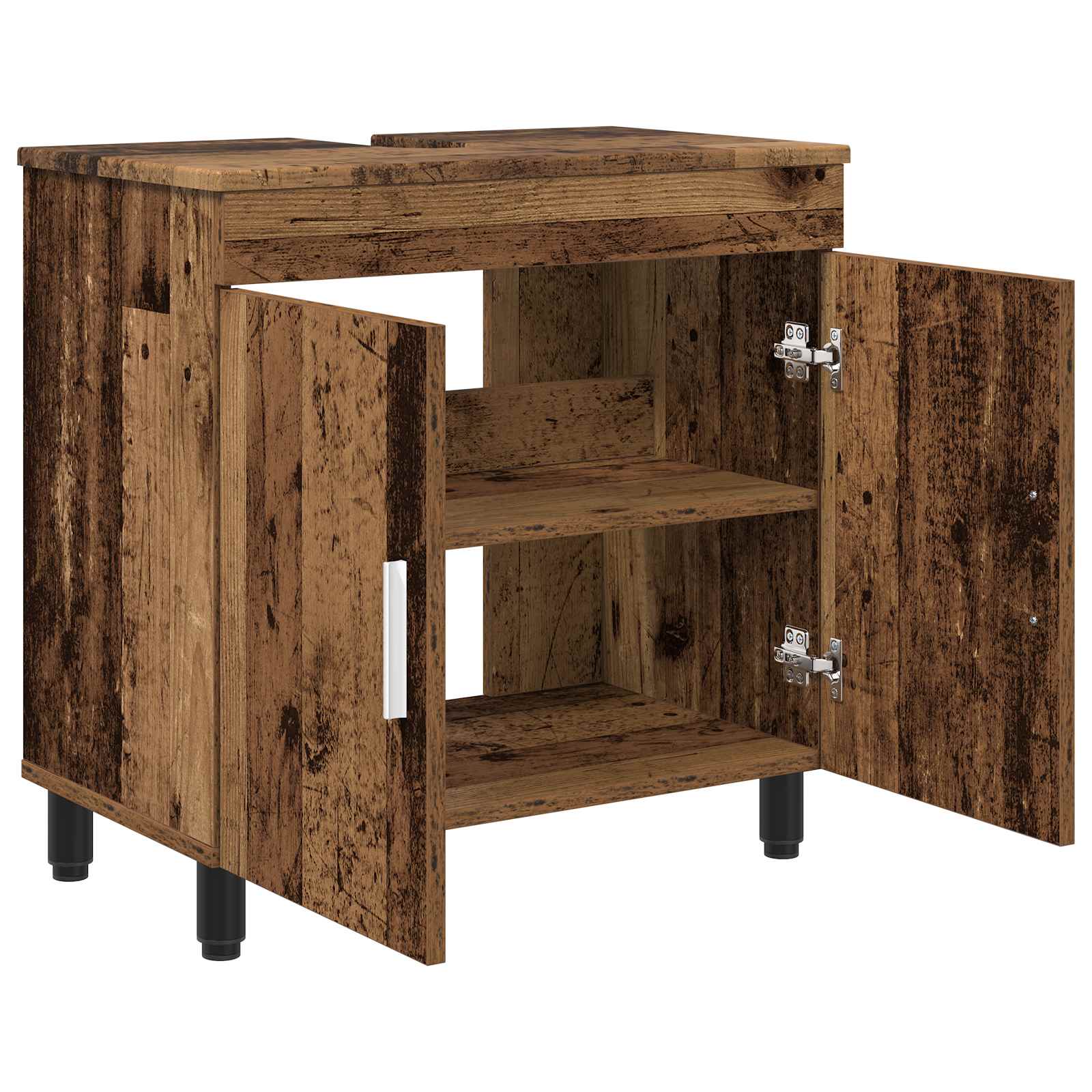 Waschtisch Altholz 60 x 35 x 60 cm Holzwerkstoff