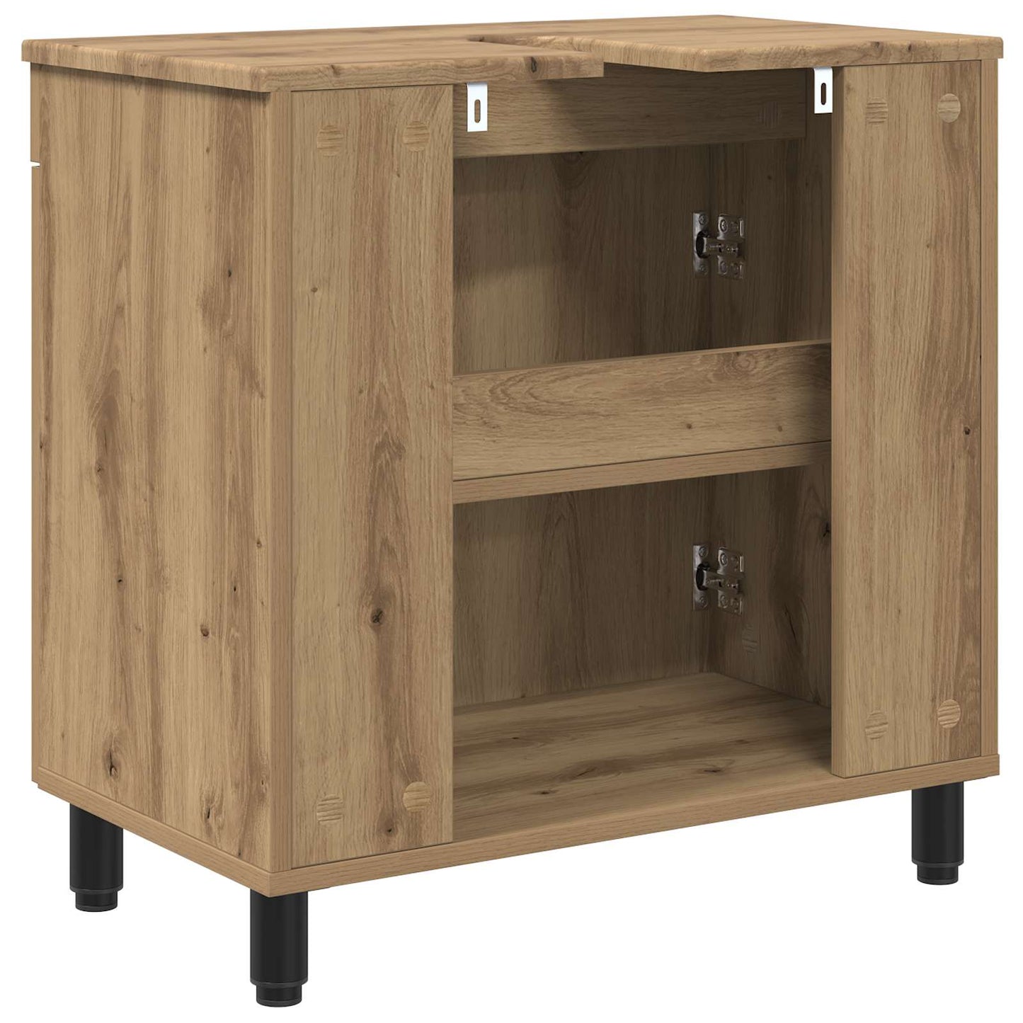 Waschtisch Artisan-Eiche 60 x 35 x 60 cm Holzwerkstoff