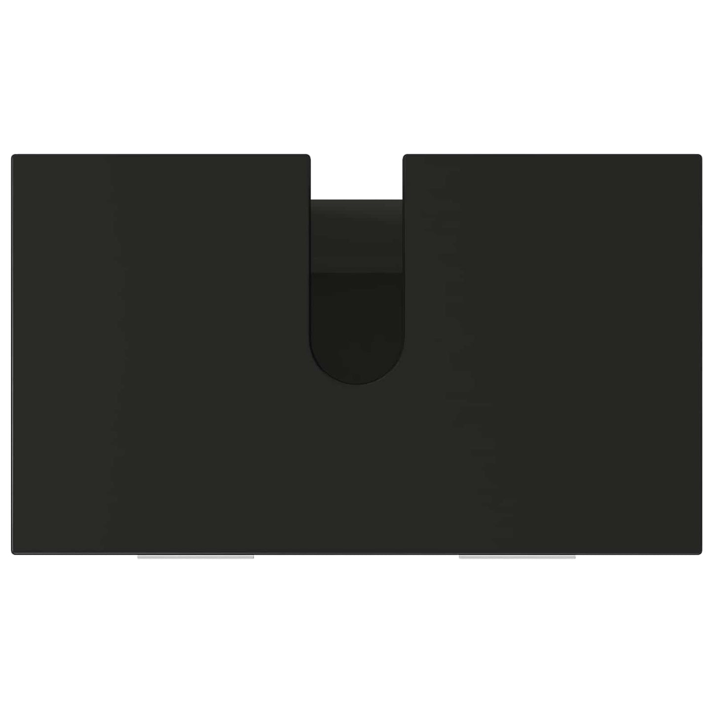 Waschtisch Schwarz 60 x 35 x 60 cm Holzwerkstoff