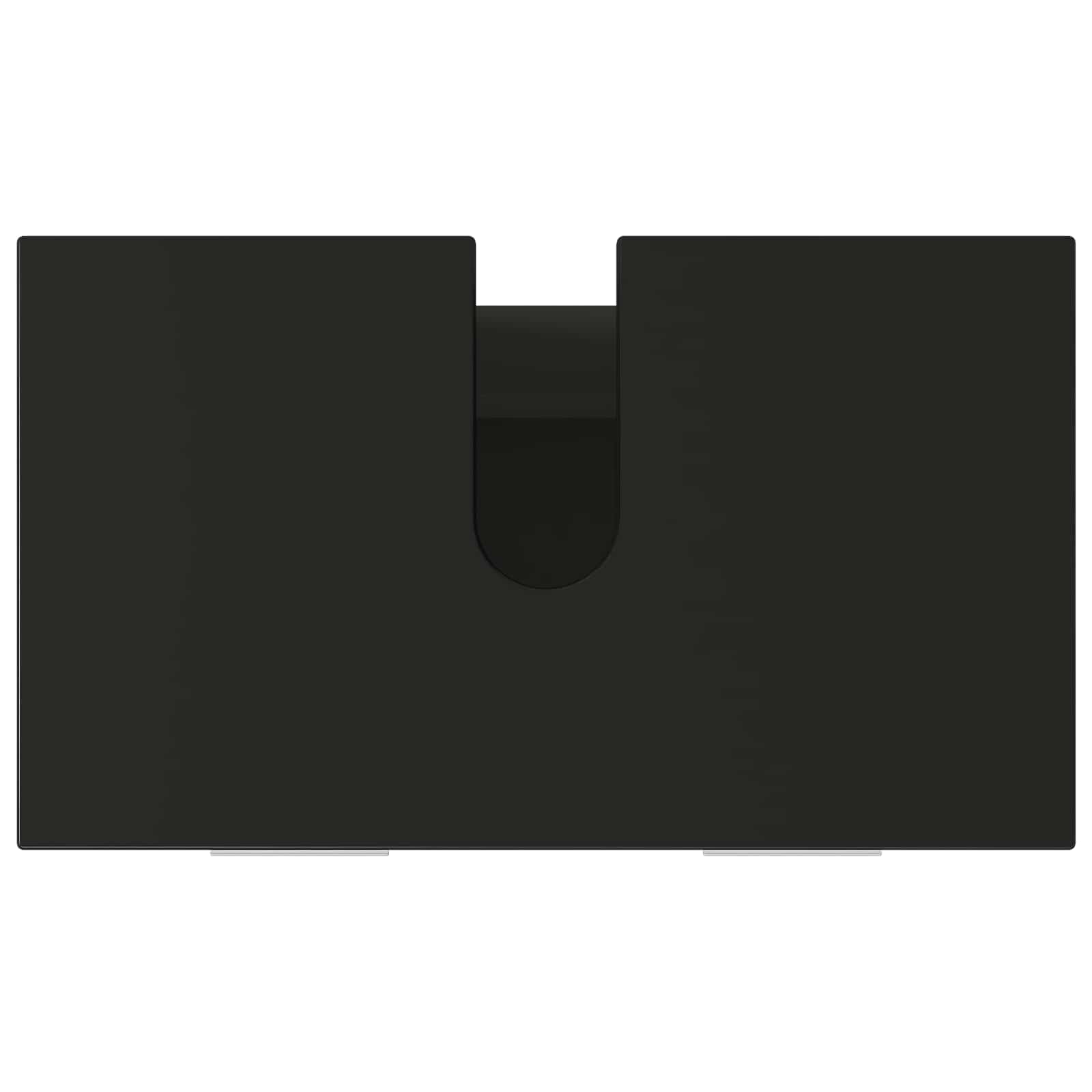 Waschtisch Schwarz 60 x 35 x 60 cm Holzwerkstoff