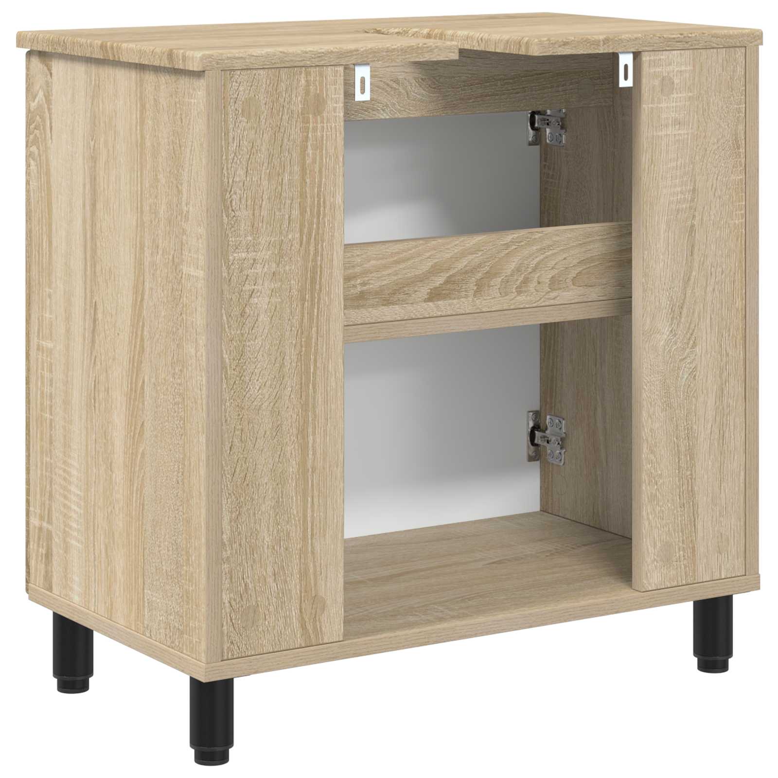 Waschtisch Sonoma-Eiche 60 x 35 x 60 cm Holzwerkstoff