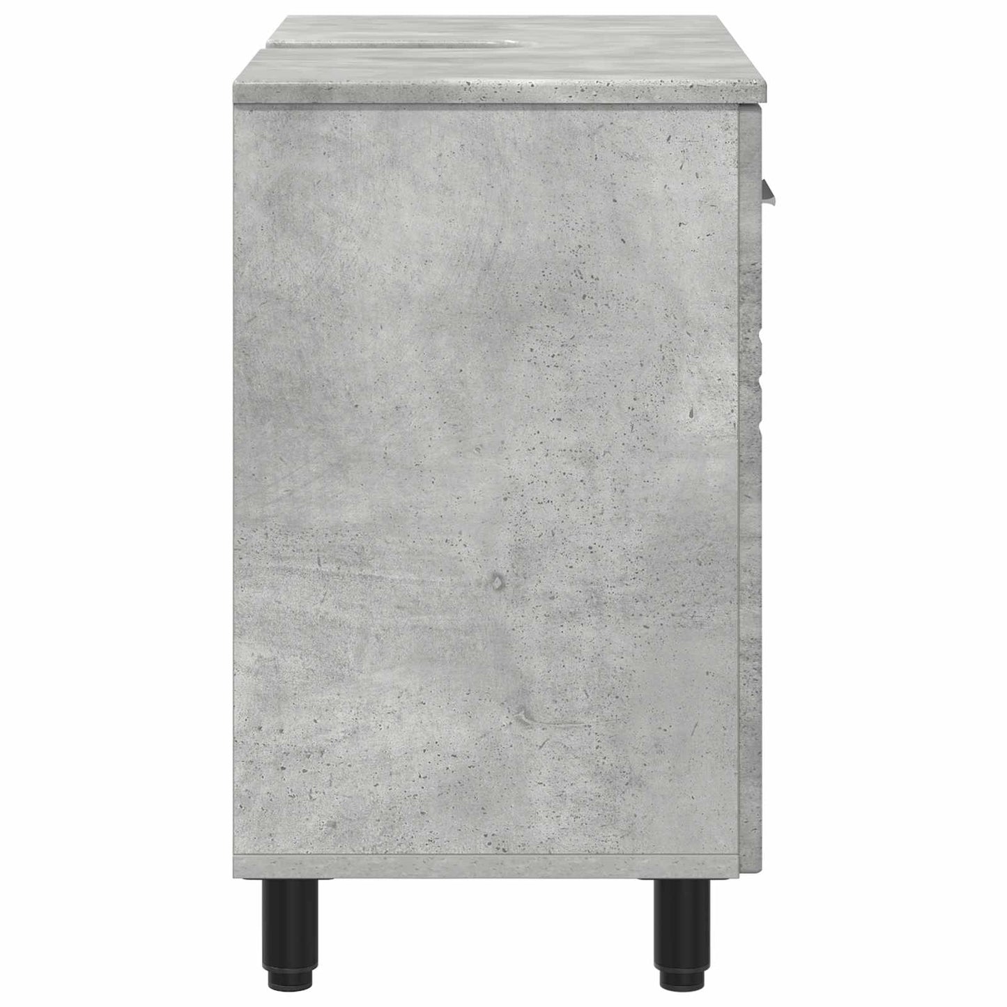 Waschtisch Betongrau 60 x 35 x 60 cm Holzwerkstoff