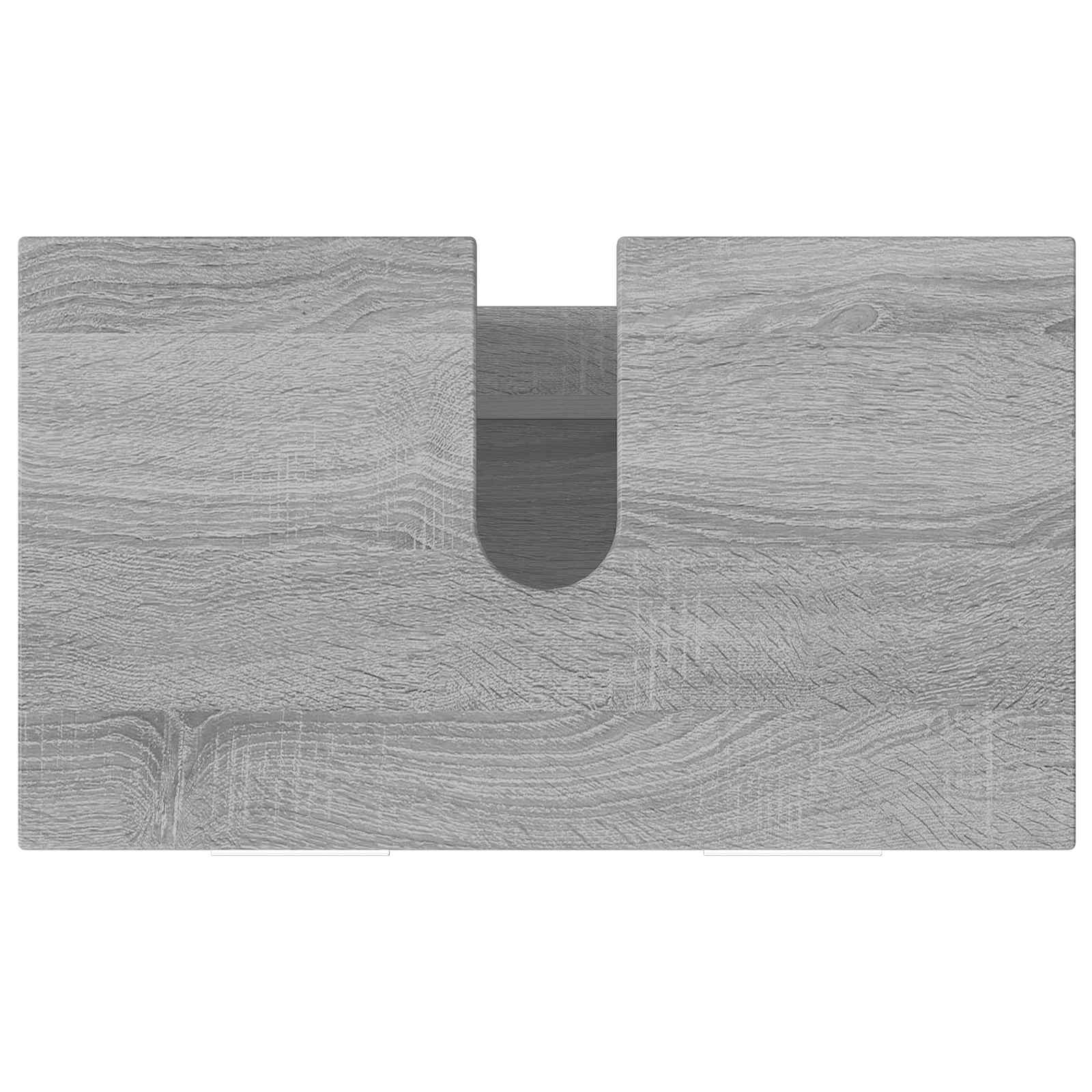 Waschtisch Grau Sonoma 60 x 35 x 60 cm Holzwerkstoff