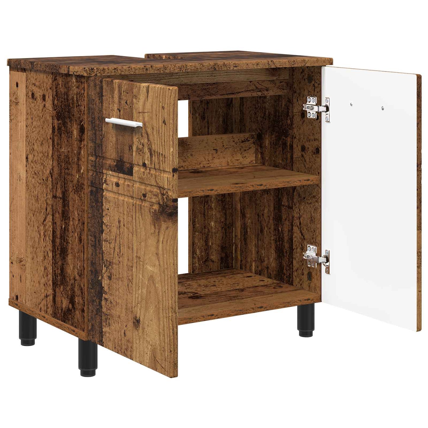Waschtisch Altholz 60 x 35 x 60 cm Holzwerkstoff